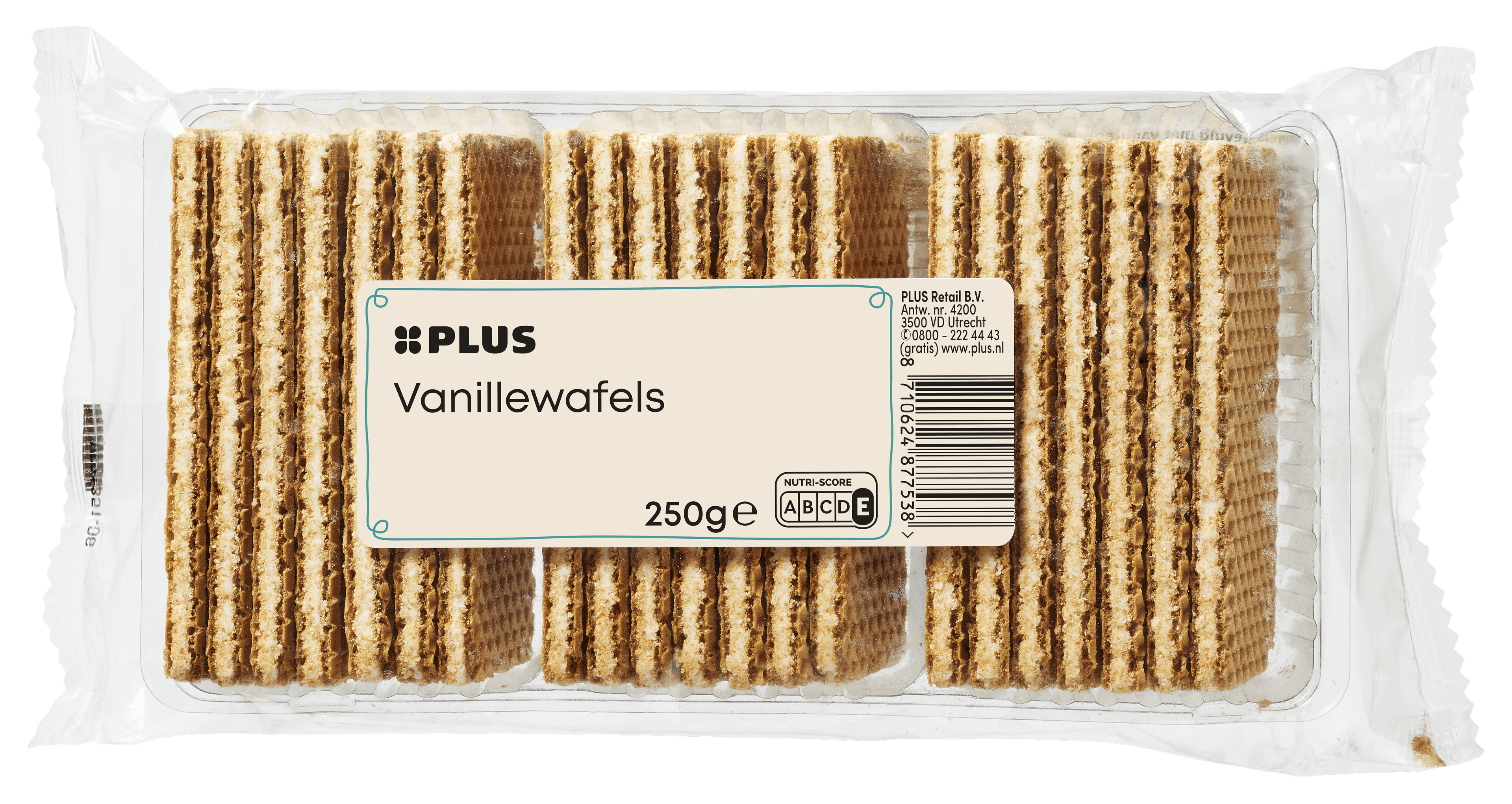 PLUS Vanille wafels