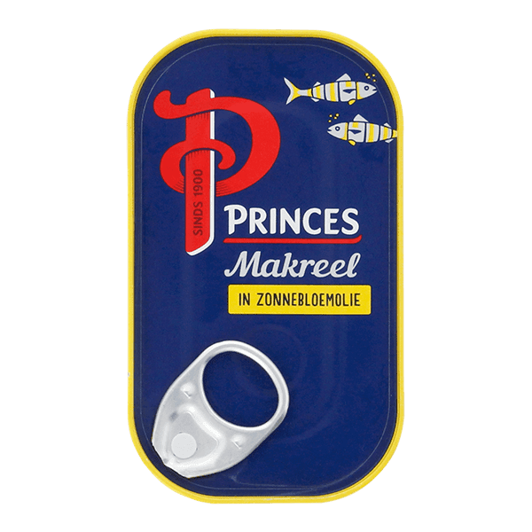 Princes Makreel in zonnebloemolie