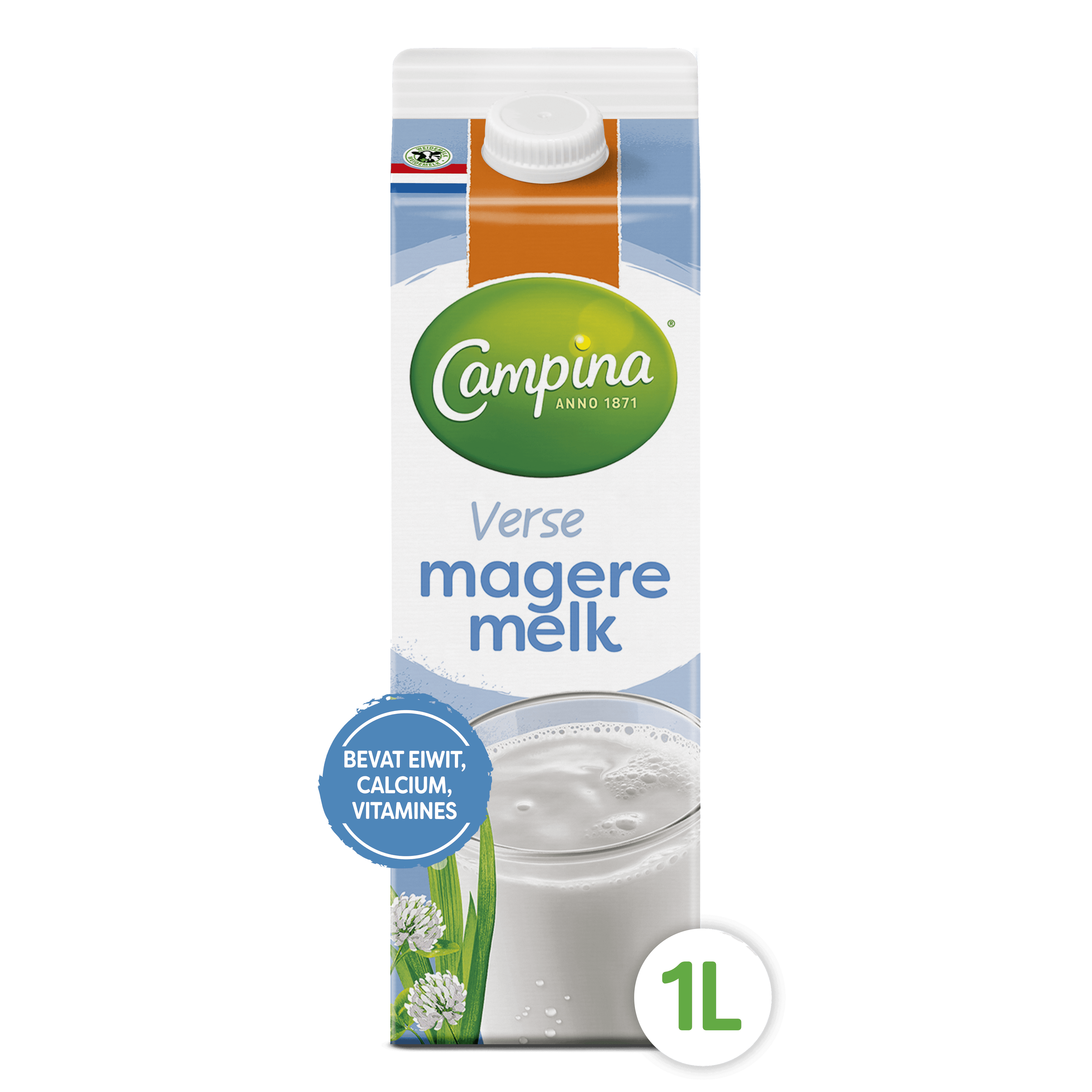 Campina 0% vet melk
