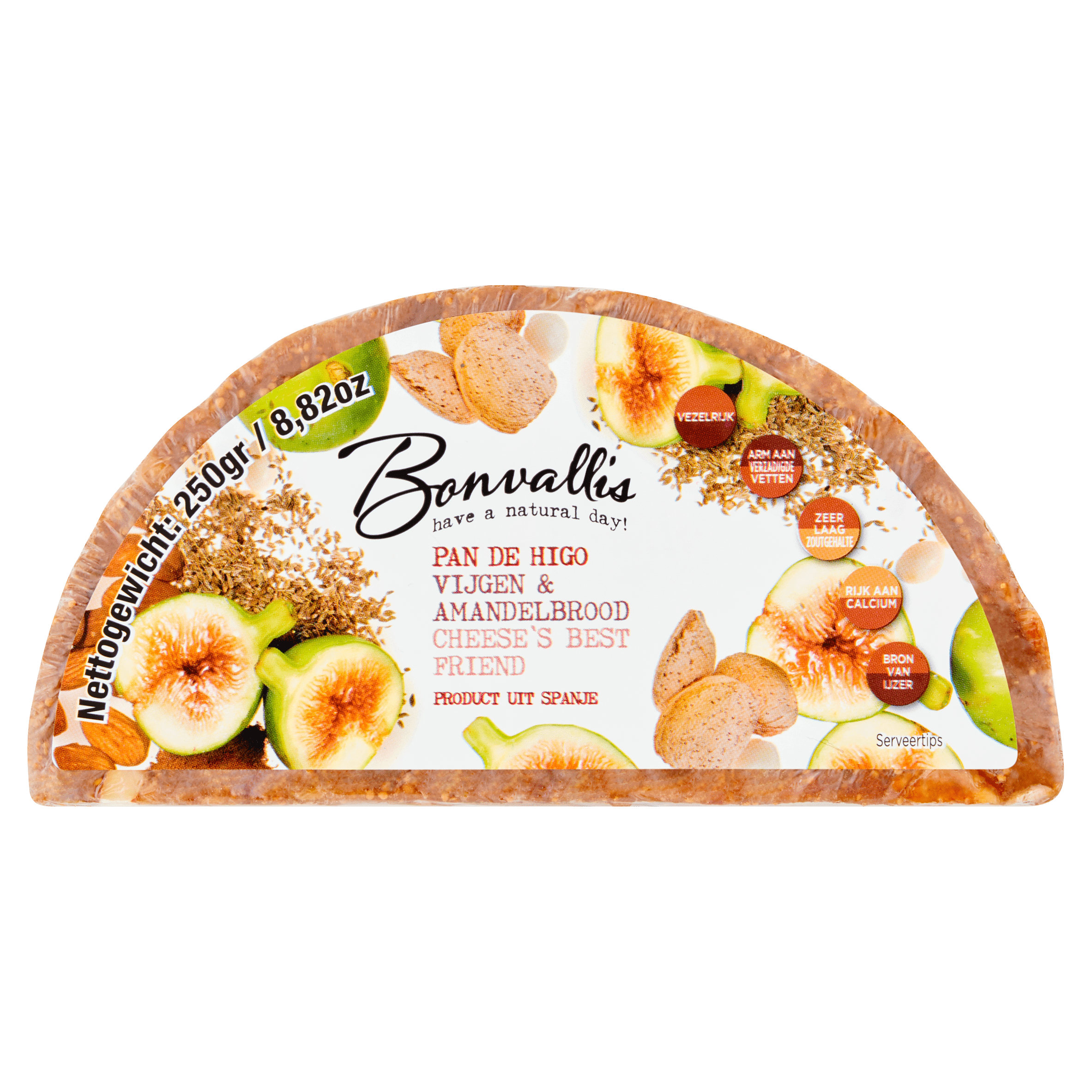 Bonvallis Vijgen en amandelbrood