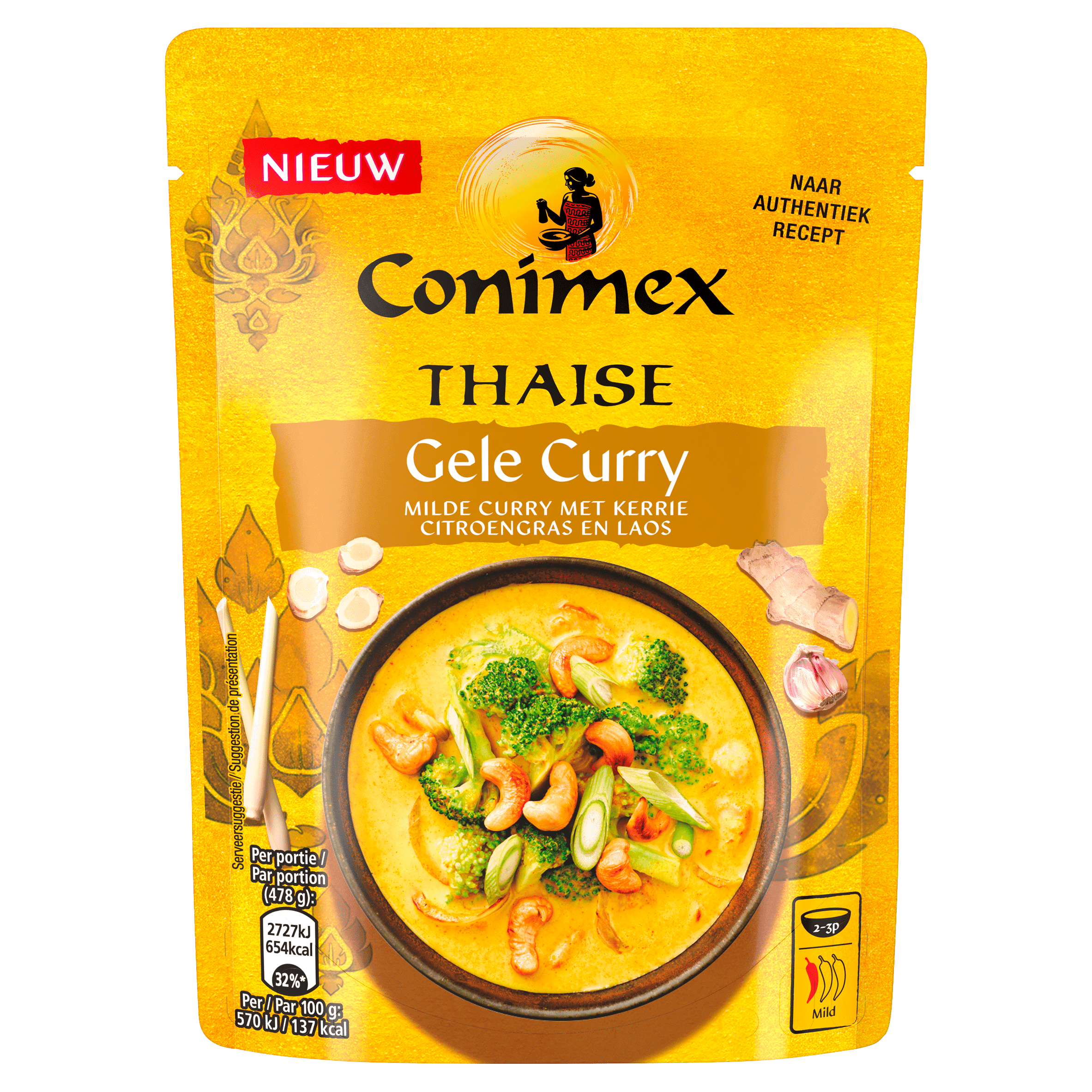 Conimex Gele curry paste