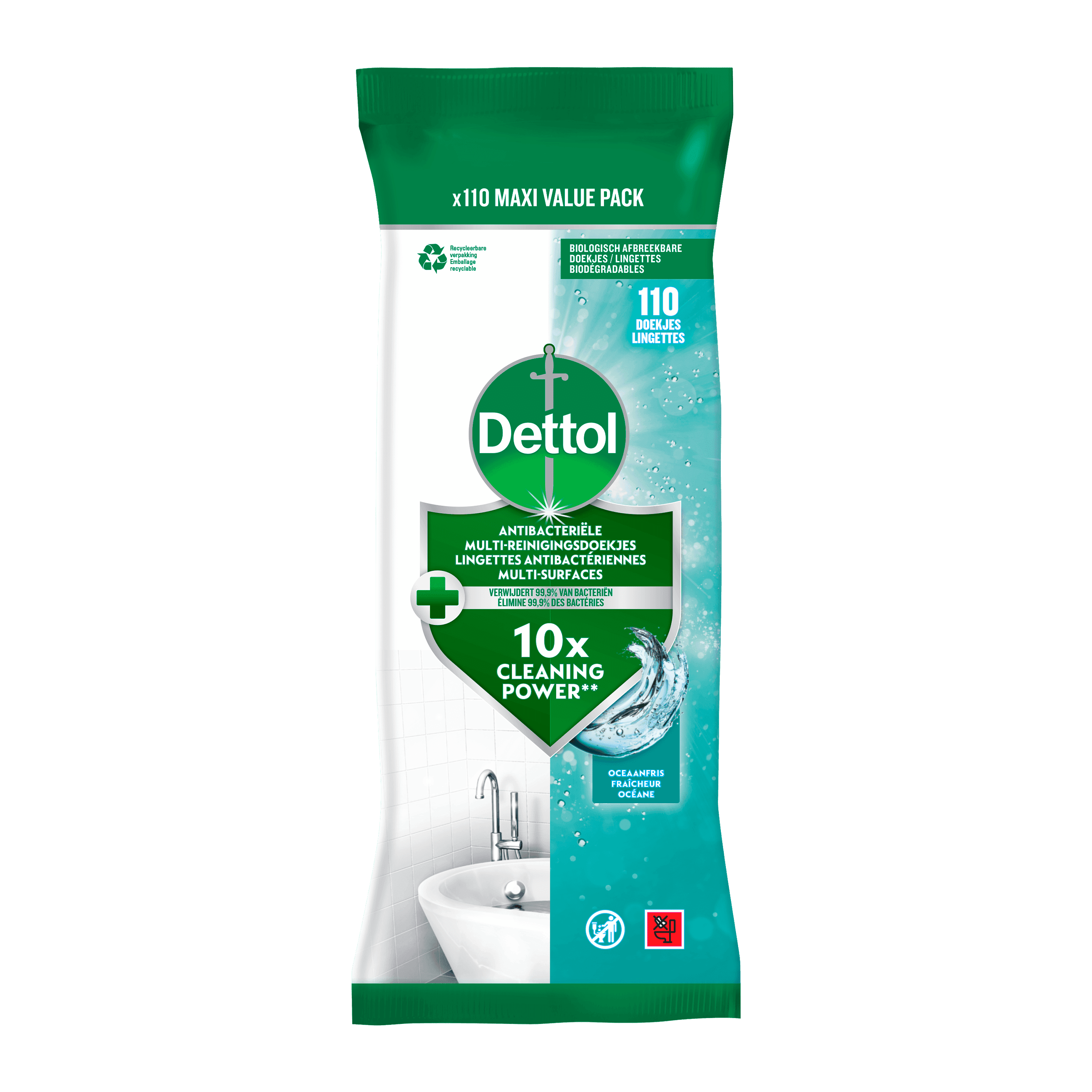 Dettol Doekjes Oceaanfris