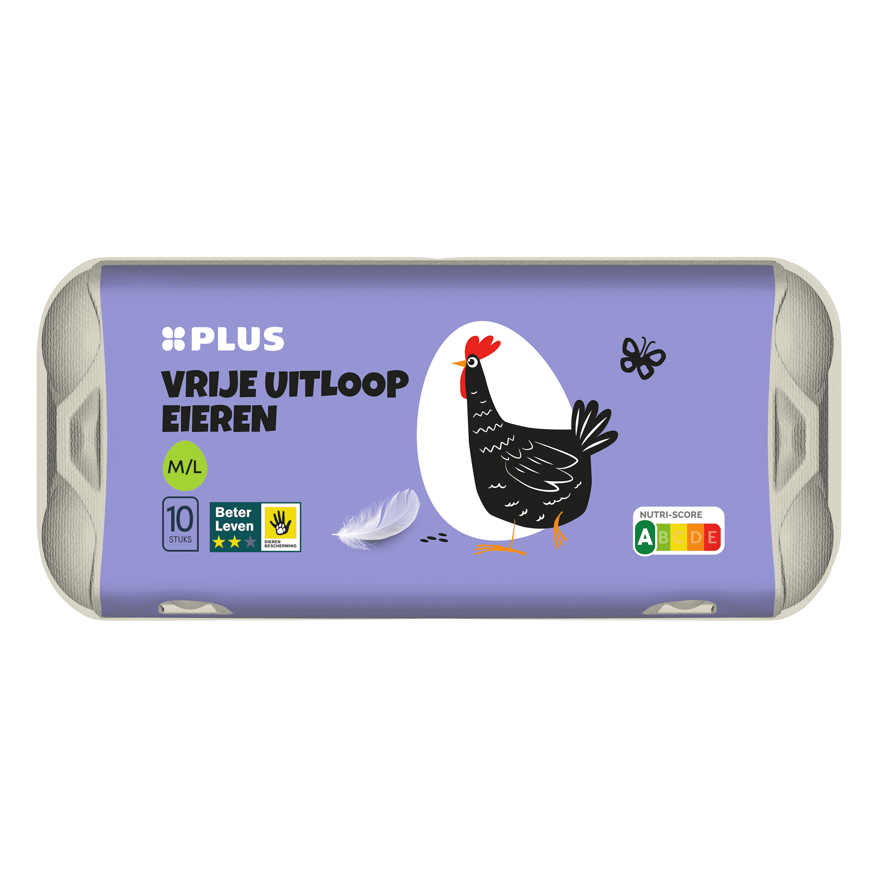PLUS PLUS Vrije uitloop eieren M