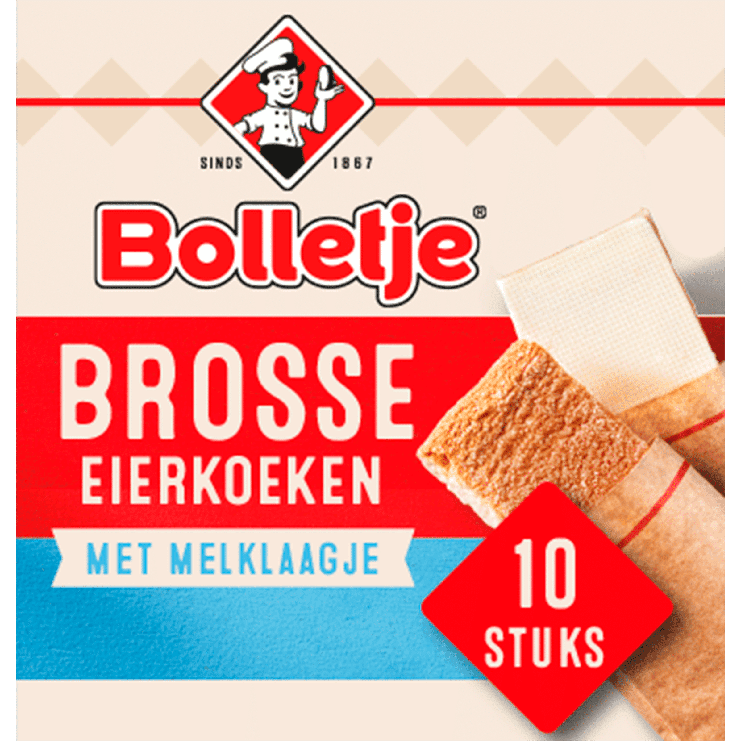 Bolletje Brosse eierkoek