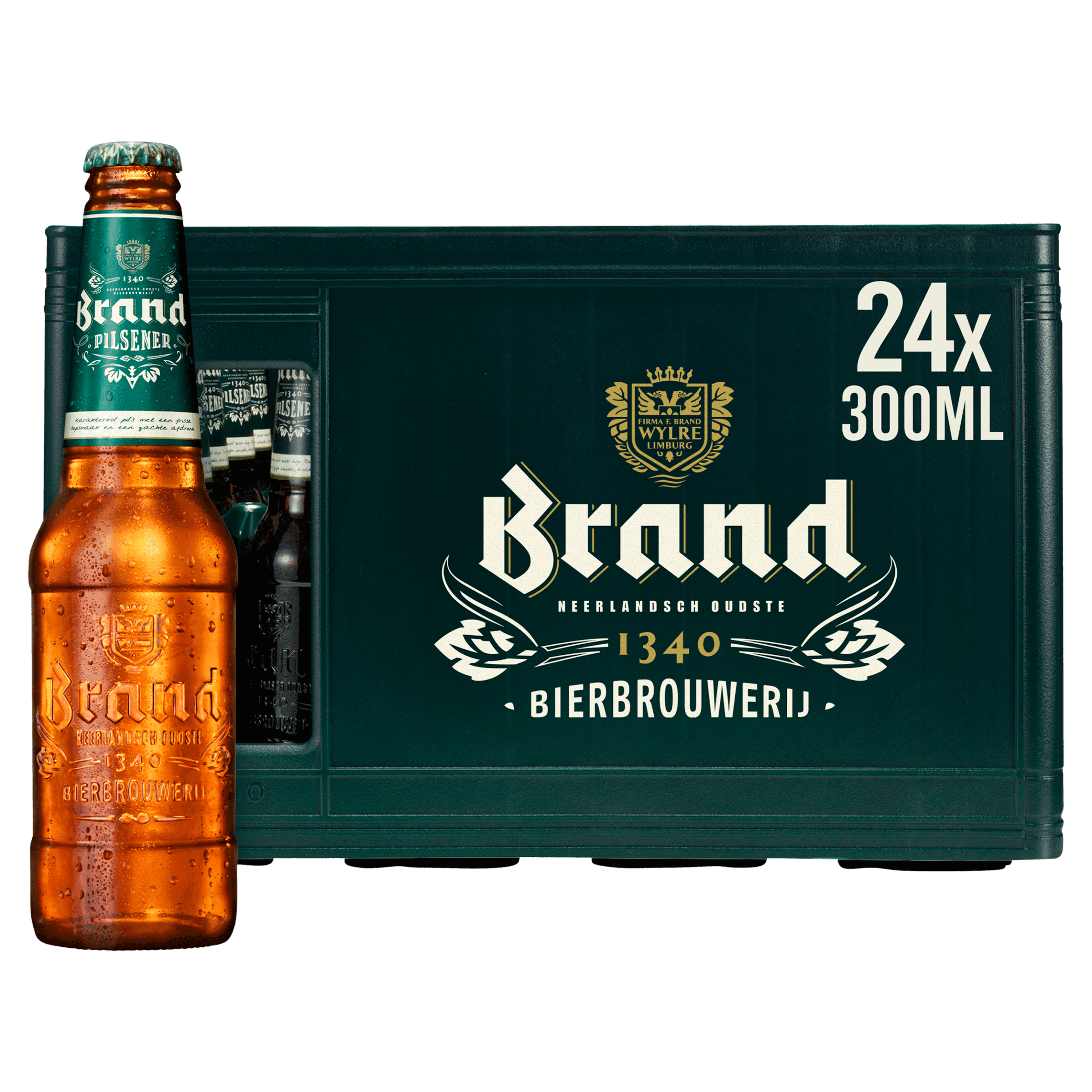 Brand Pilsener bier fles