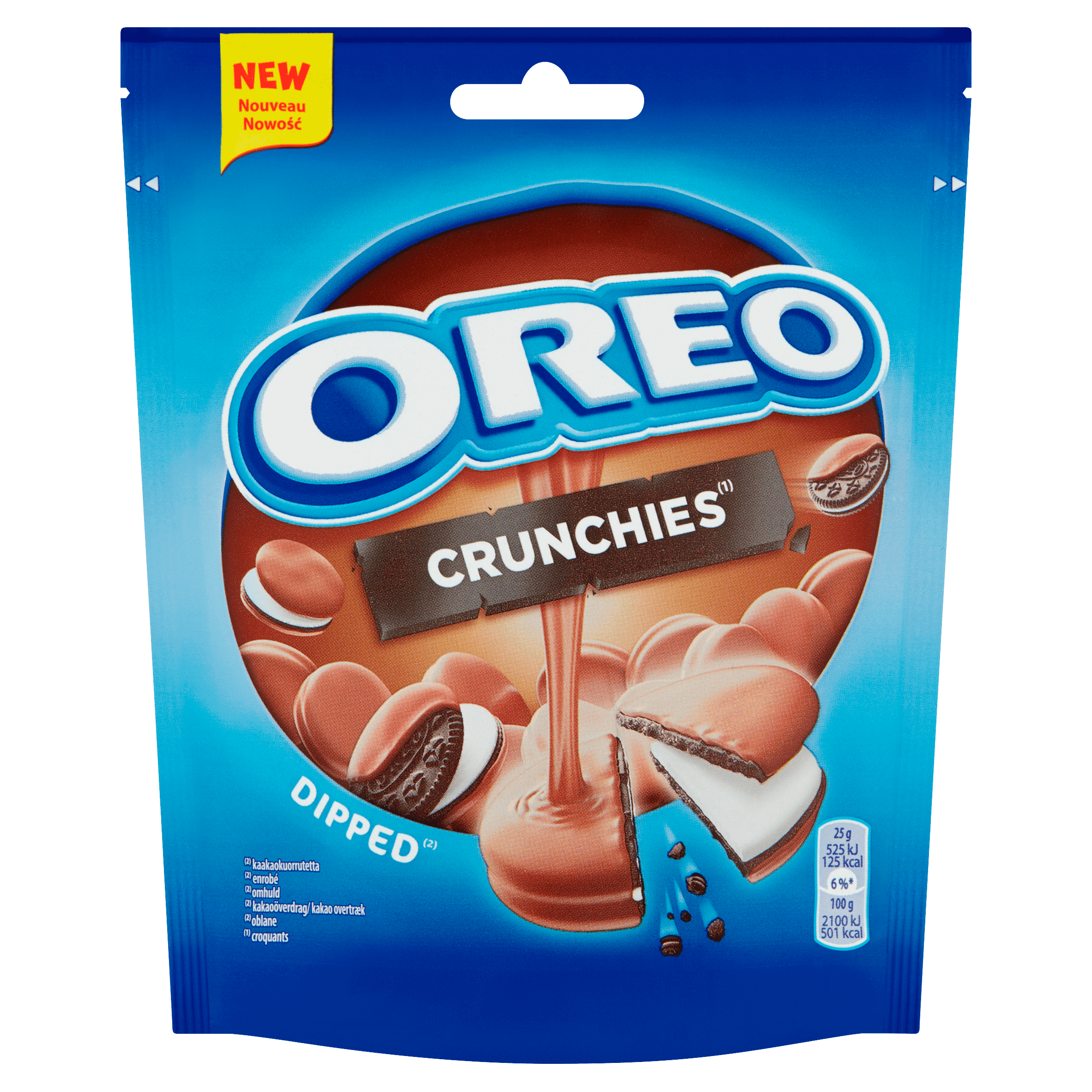 Oreo Crunchies Koekjes Melkchocoladesmaak