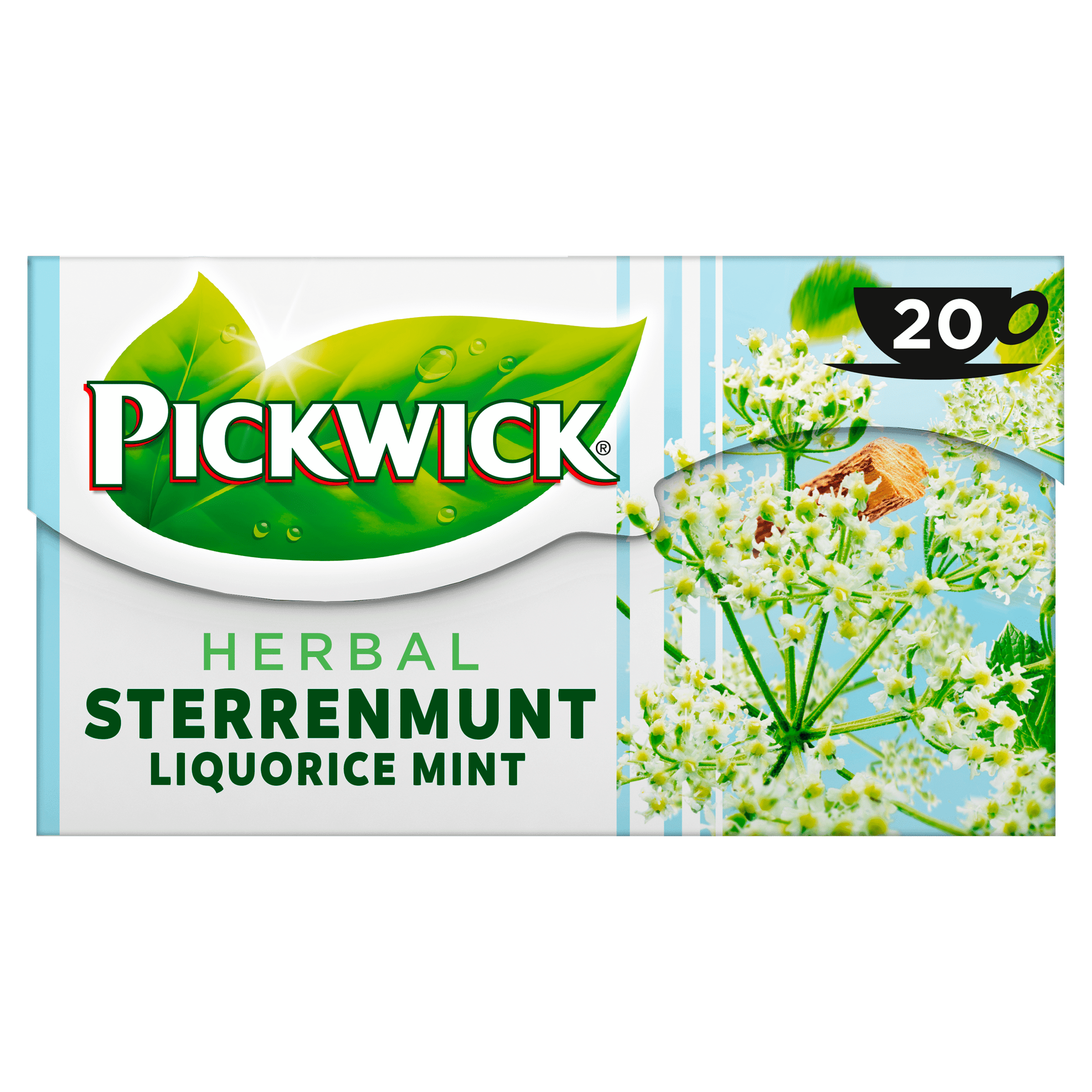 Pickwick Herbal sterrenmunt kruidenthee