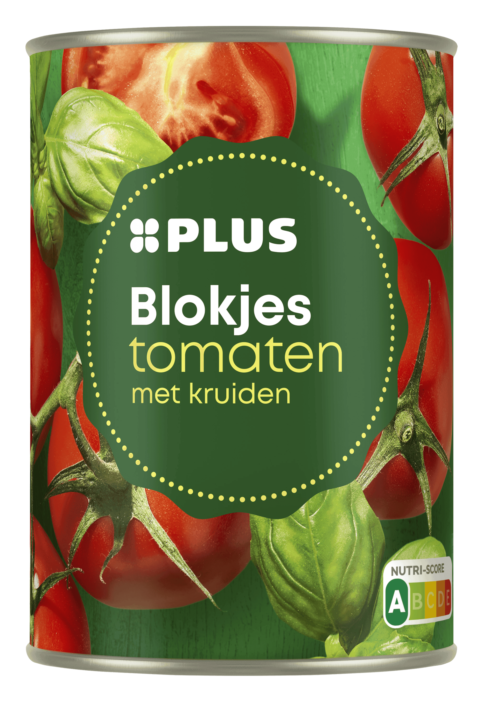 PLUS Tomatenblokjes met kruiden