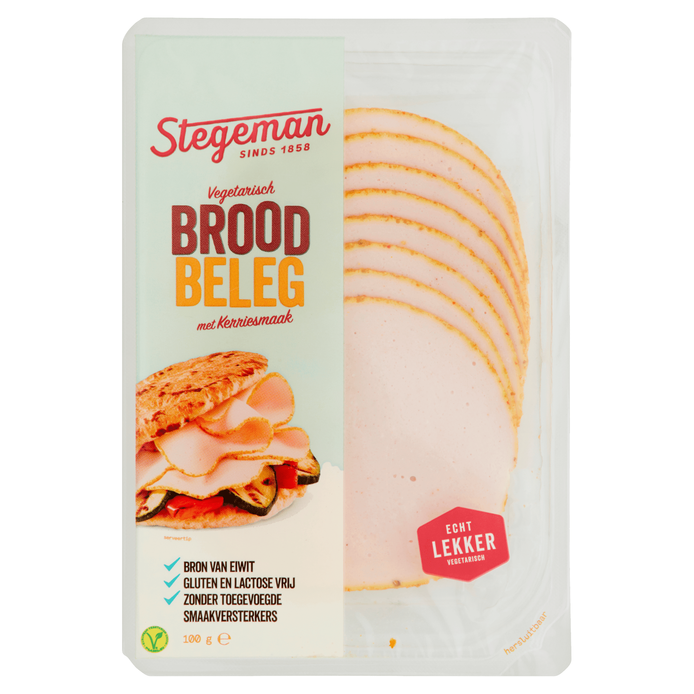 Stegeman Vegetarische plakjes kerrie