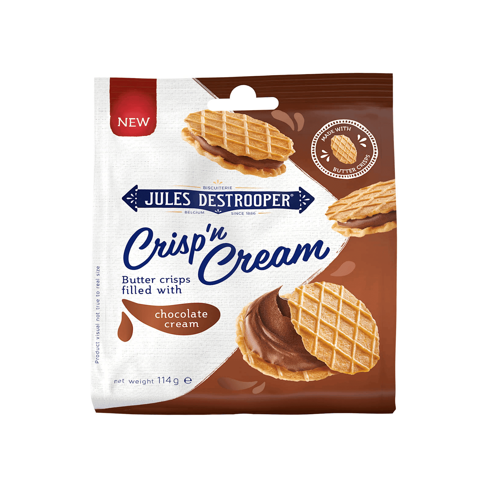 Jules Destrooper Crisp ?n cream chocolade