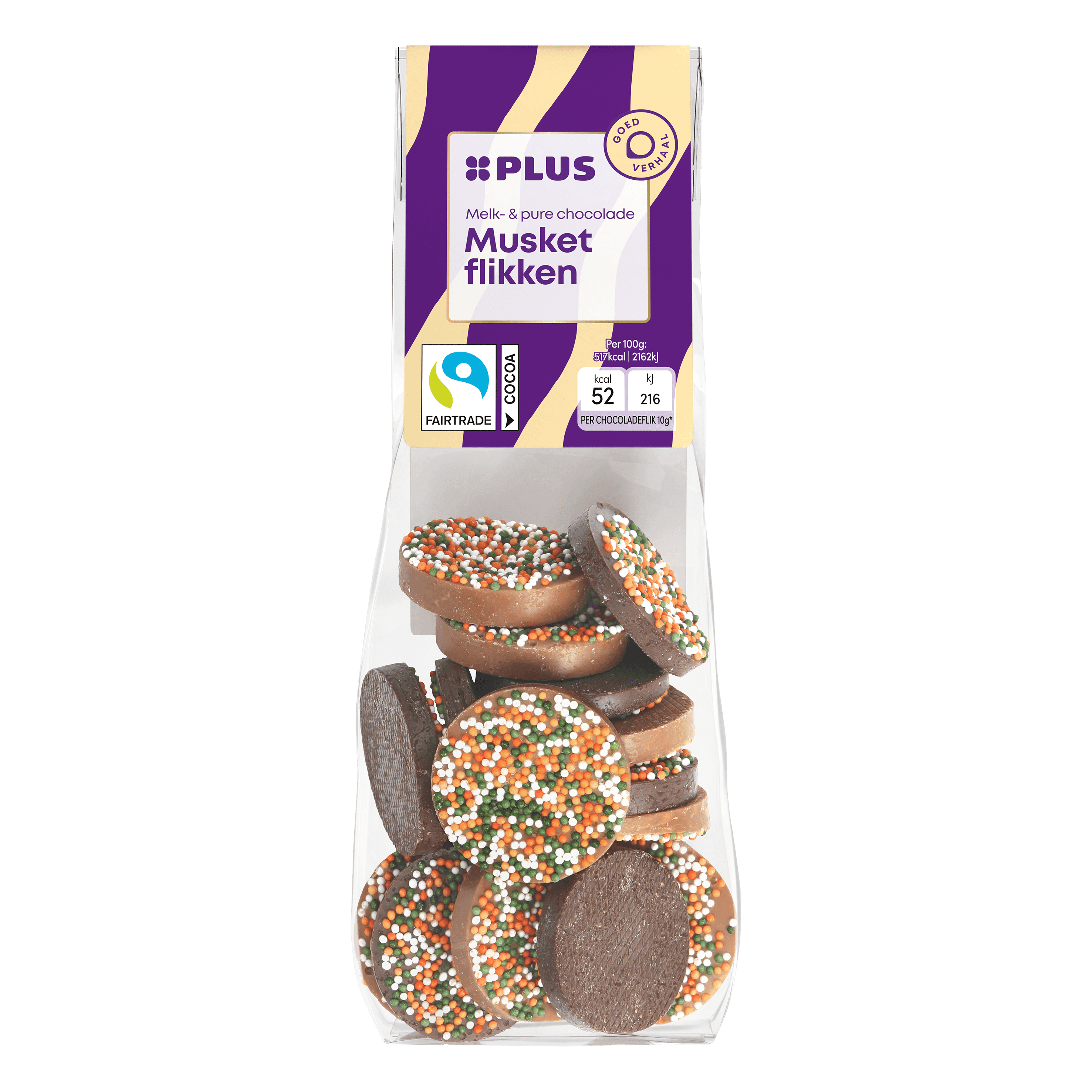 PLUS Chocoladeflikken musket mix