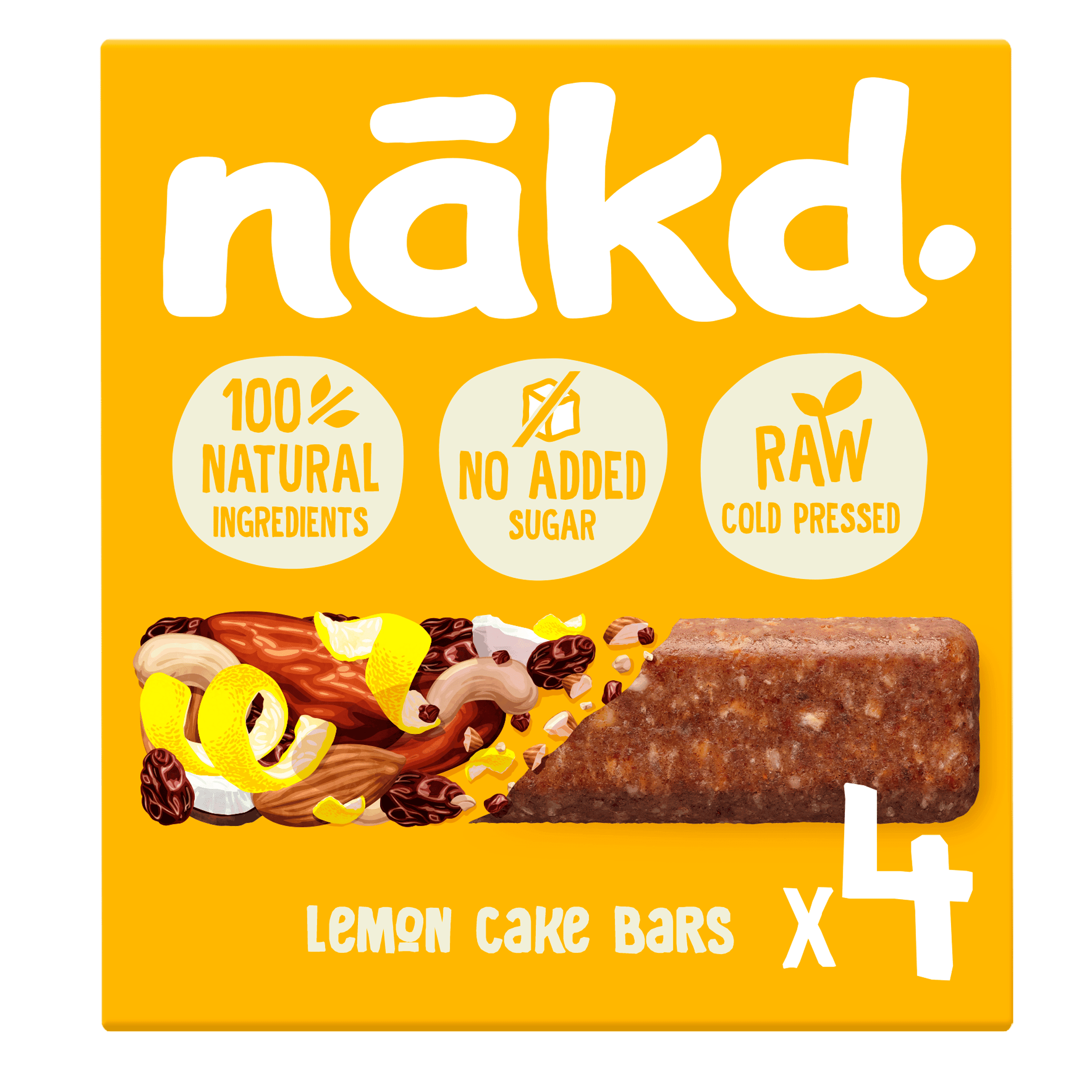Nakd Lemon cake