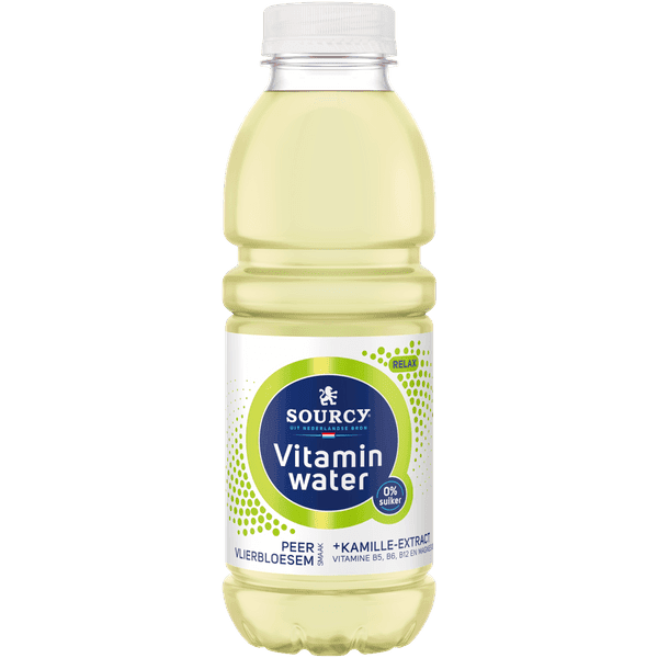 Sourcy Vitaminwater peer vlierbloesem
