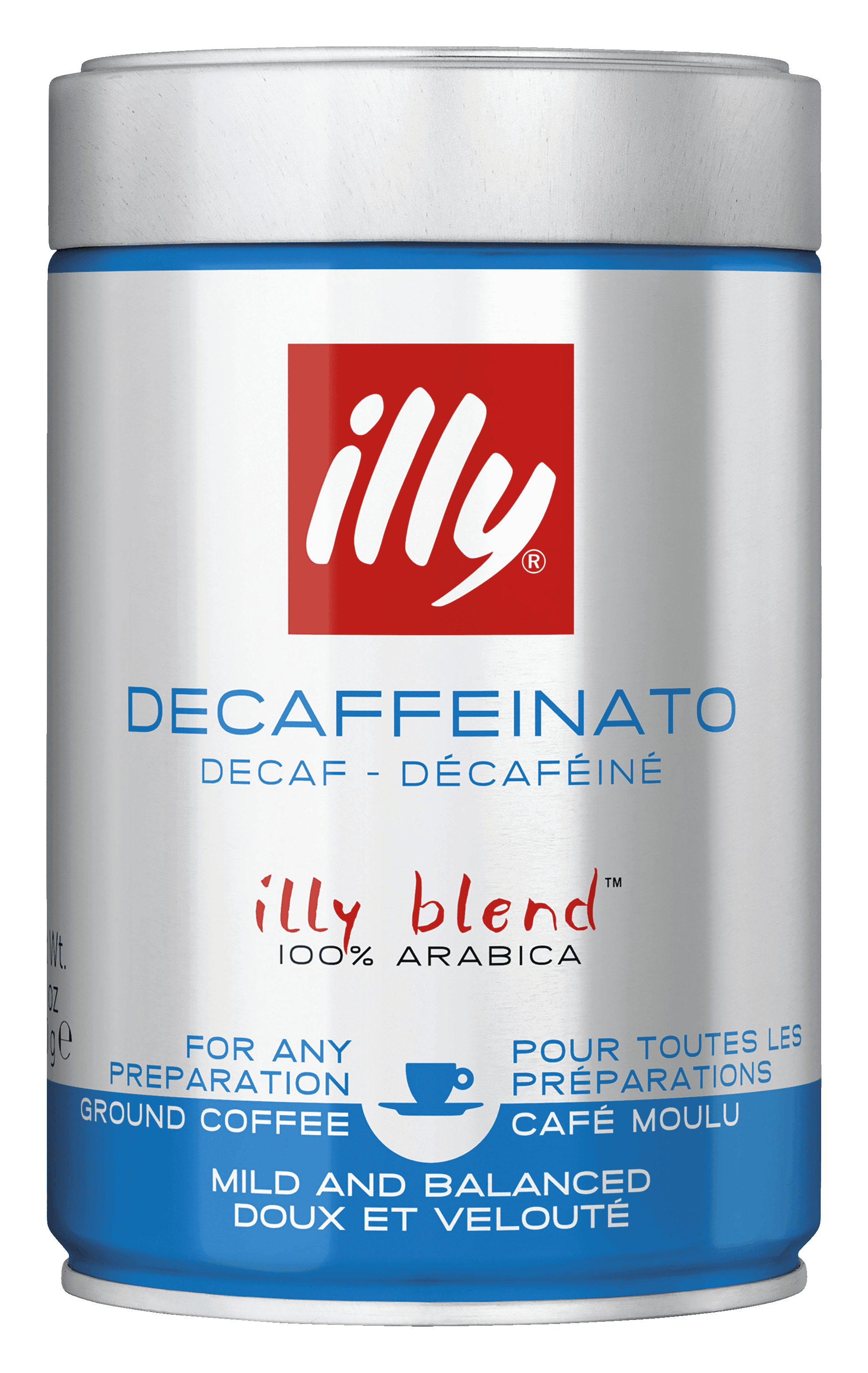 Illy Gemalen decafe