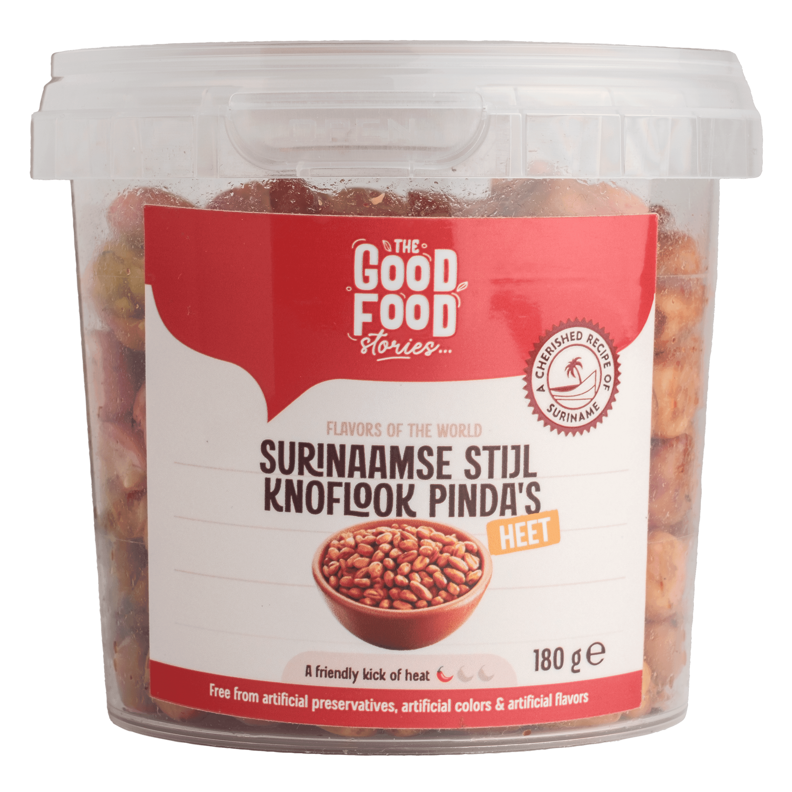 The GoodFood Stories Pinda Knoflook & Hot