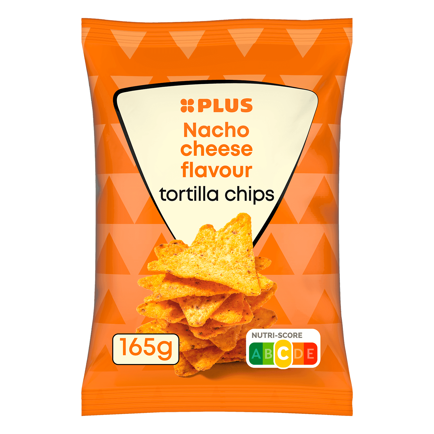 PLUS Tortilla chips nacho cheese