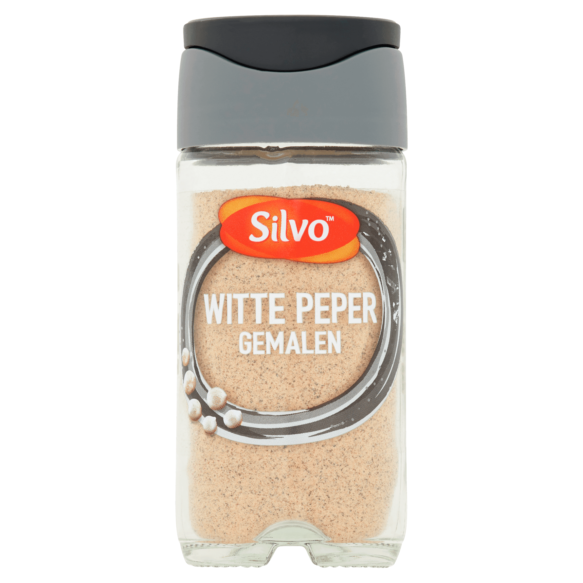 Silvo Peper wit gemalen