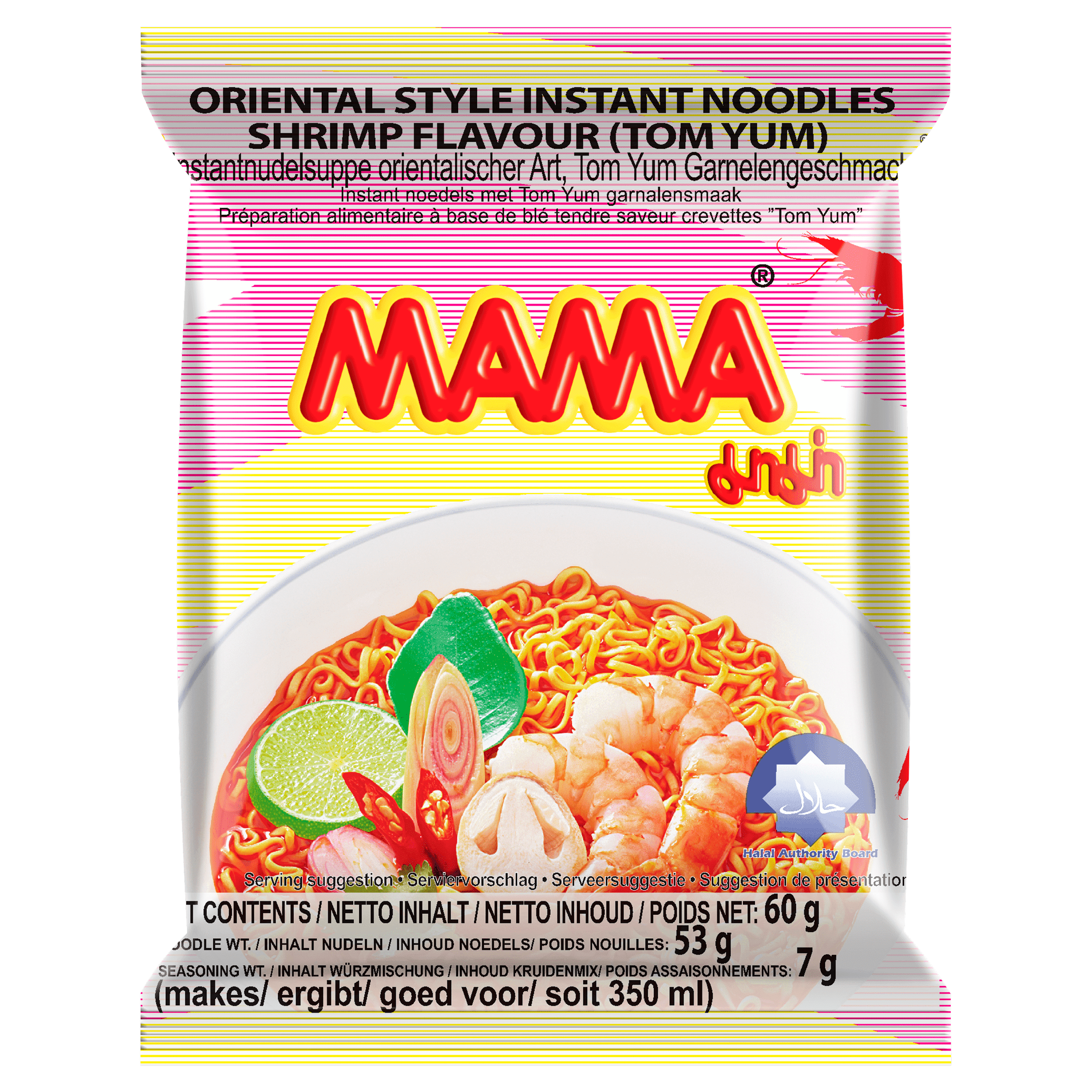 Mama Instant noedels garnalen