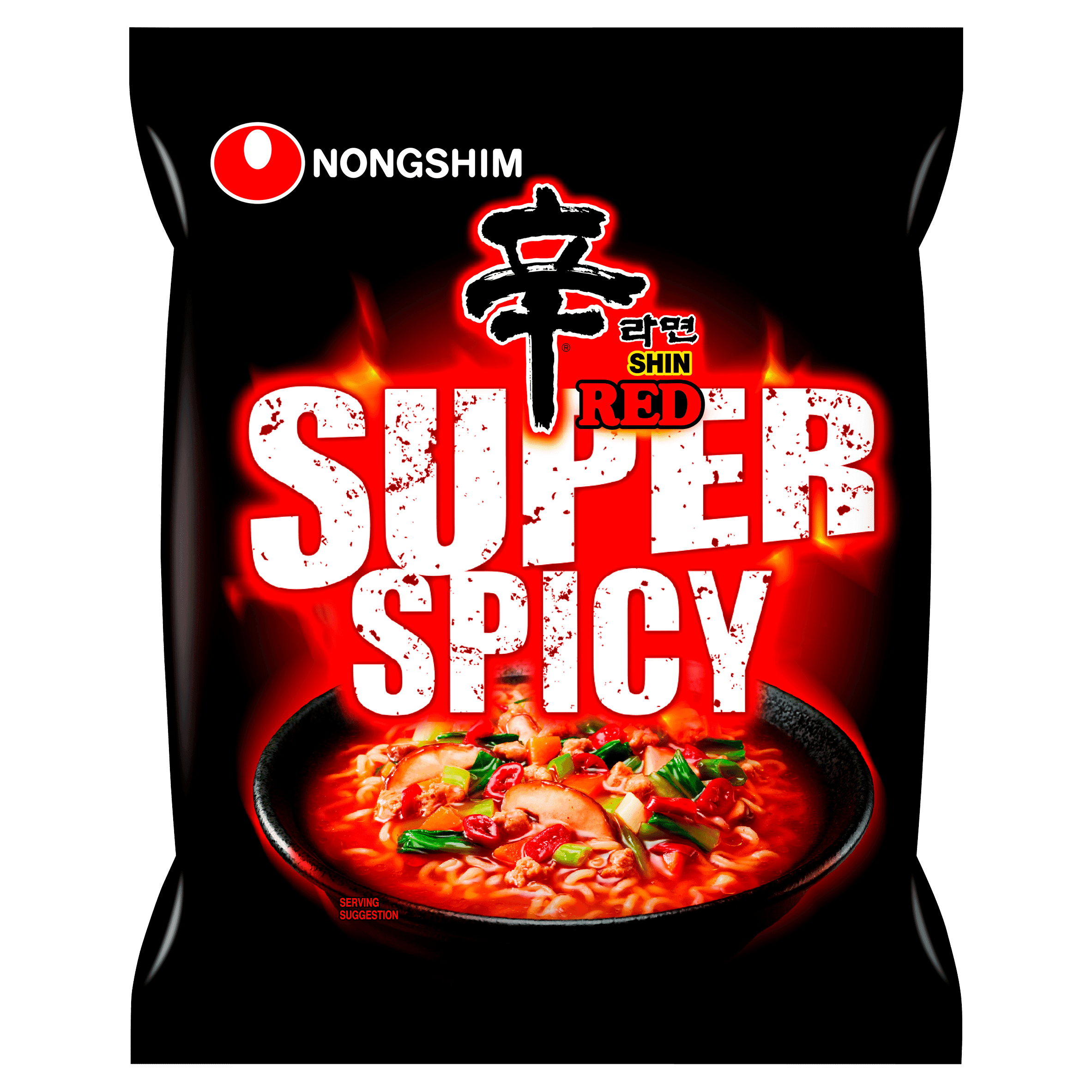 Nongshim Instant noedels shin red super spicy