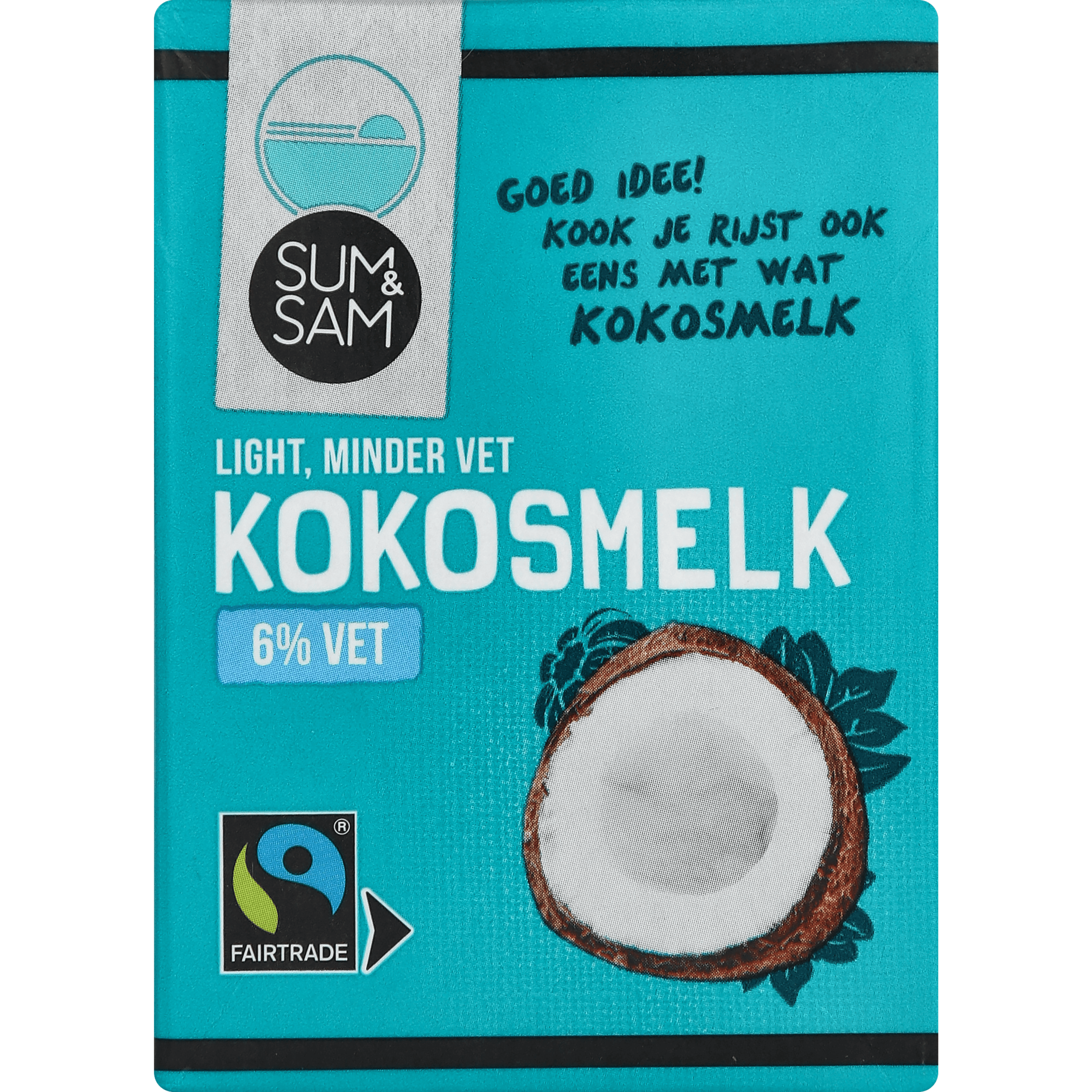 Sum en Sam Kokosmelk  6% vet