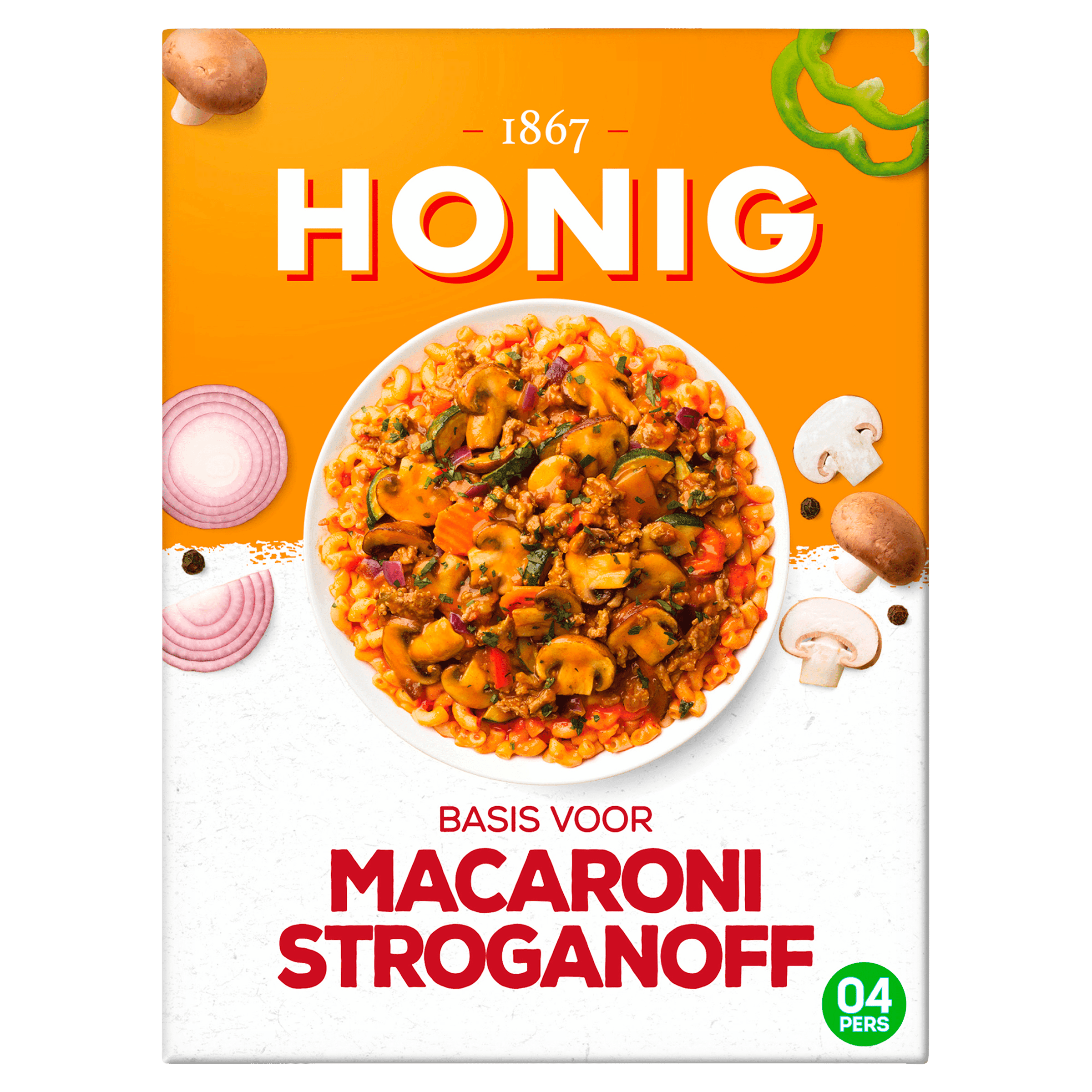 Honig Mix voor macaronisaus stroganoff