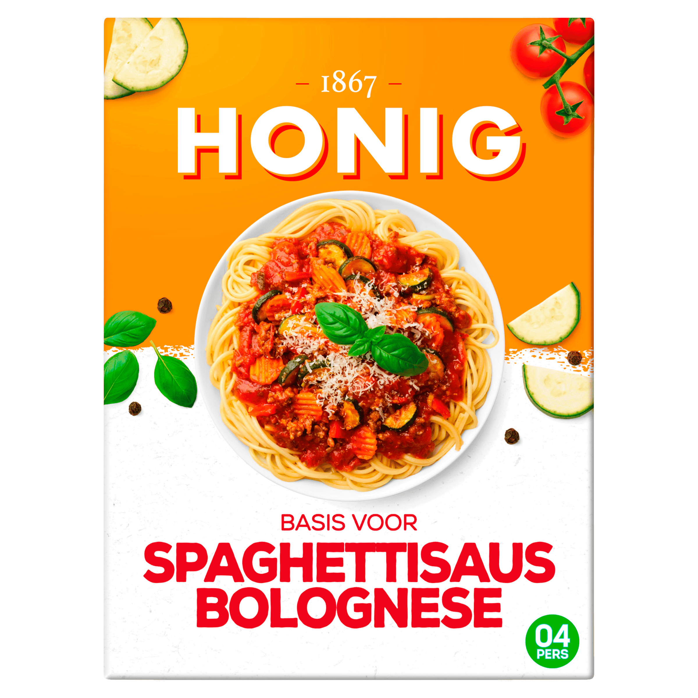 Honig Mix voor spaghettisaus bolognese