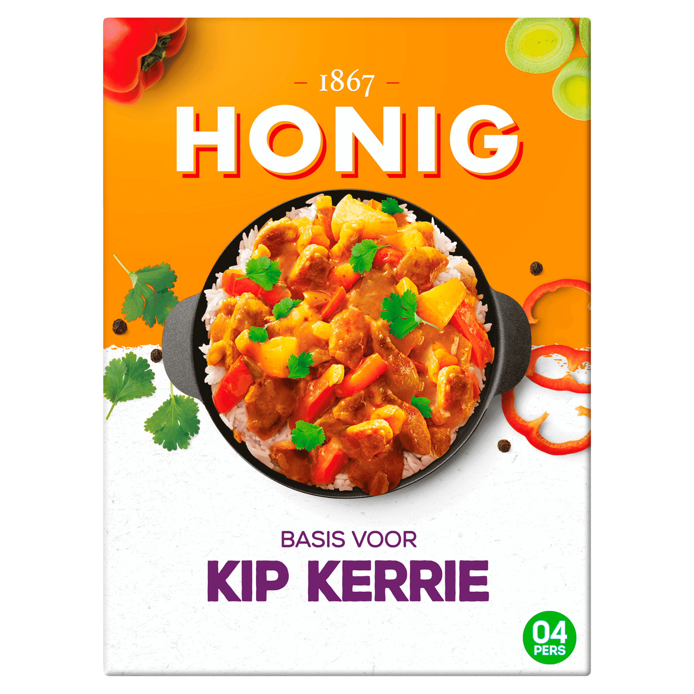 Honig Mix voor kip kerrie