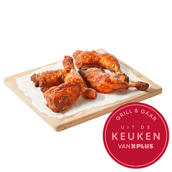Uit de keuken van PLUS Gegrilde Kippenpoot