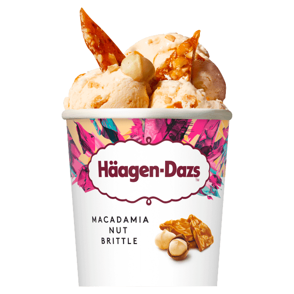 Haagen Dazs Macademia nut brittle