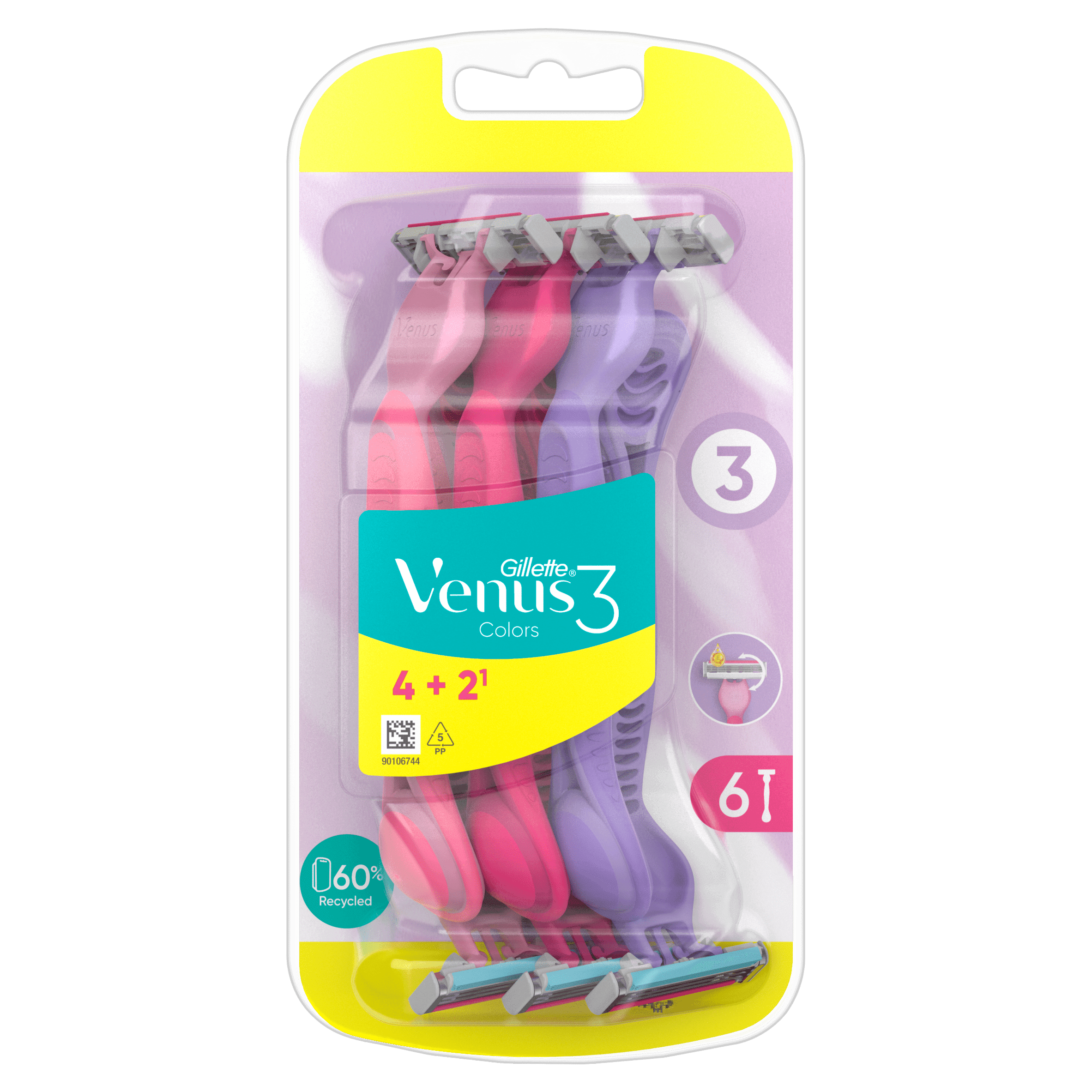 Gillette-Venus Simply Venus3 wegwerpmesjes