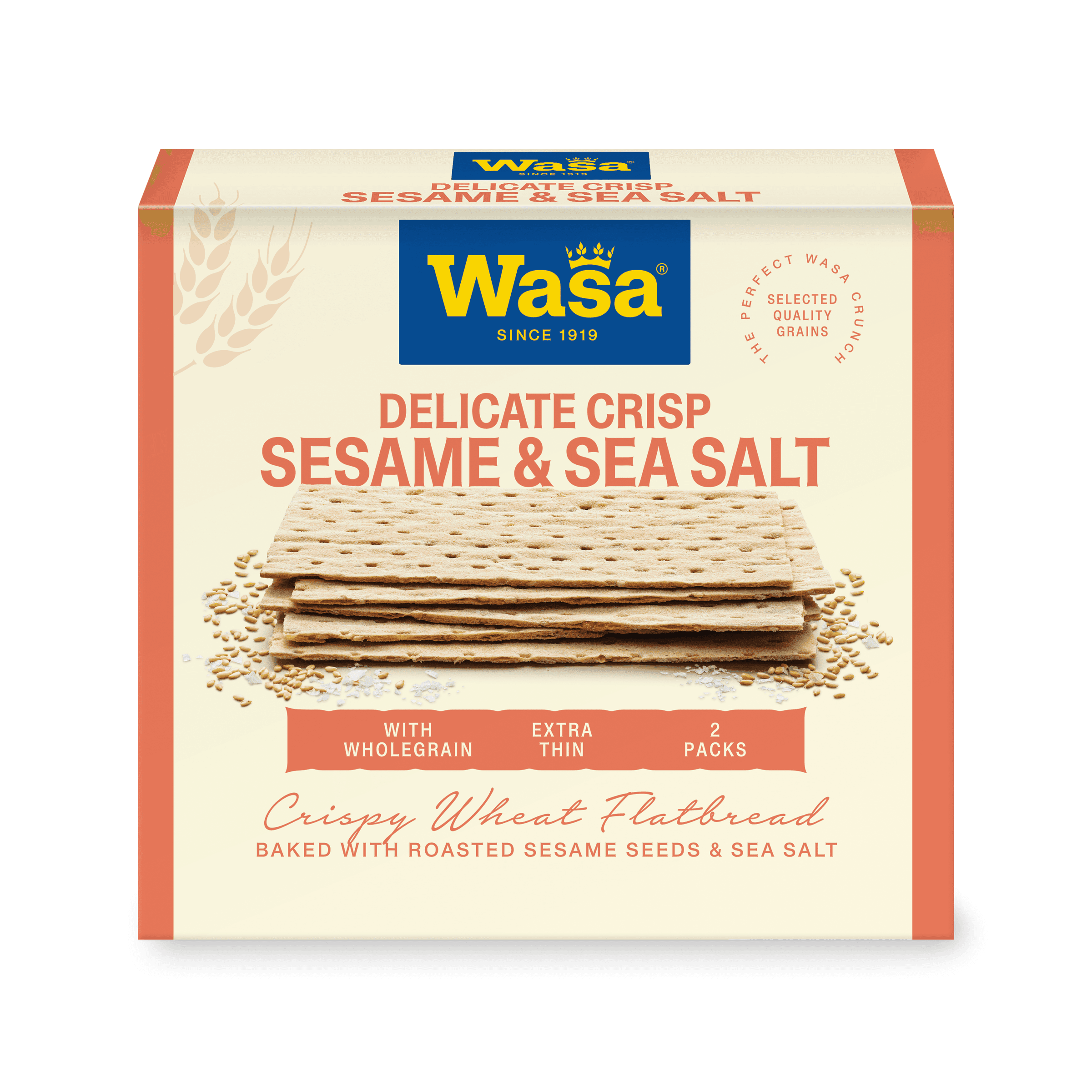Wasa Delicate Crisp Sesam & Sea Salt