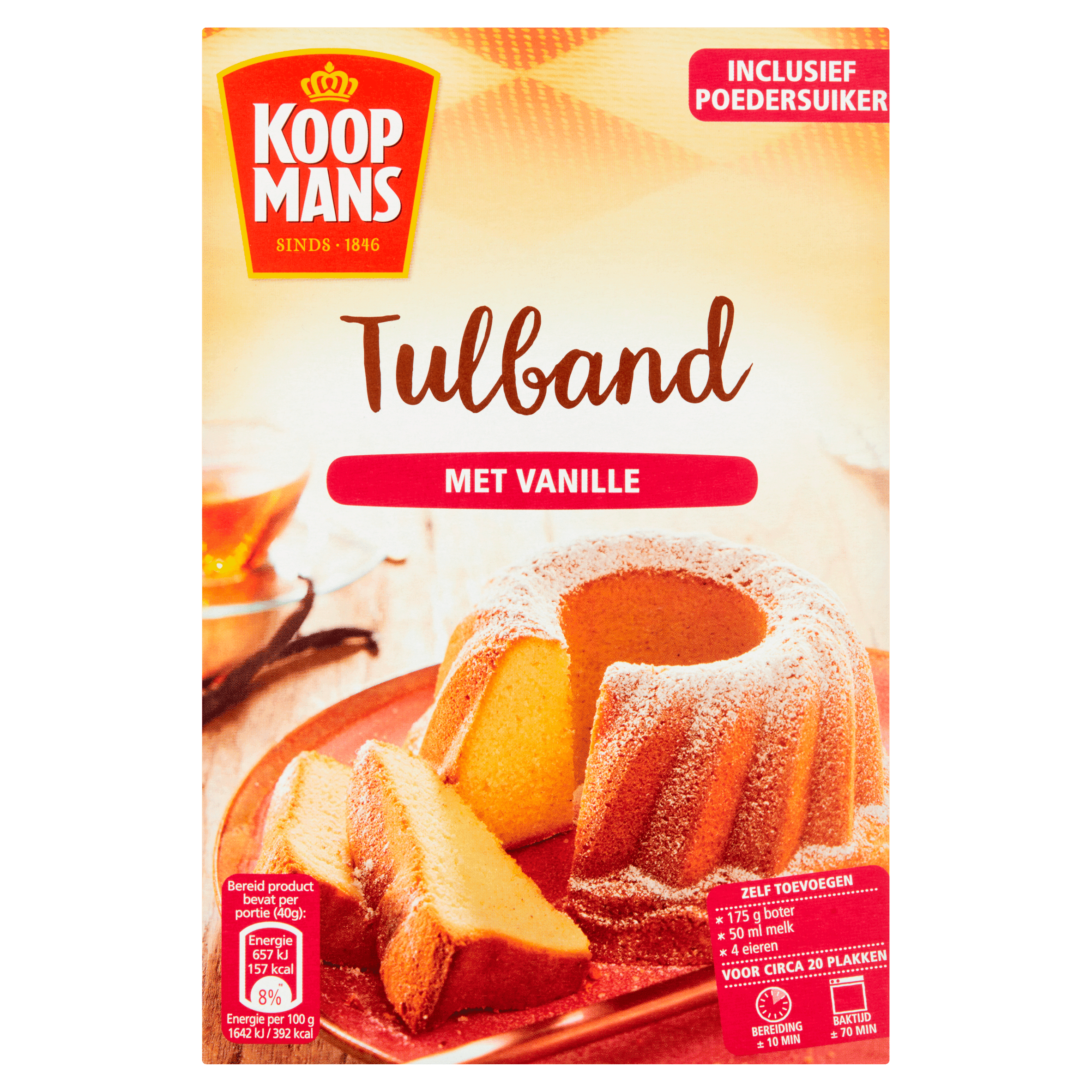 Koopmans Tulband cake bakmix