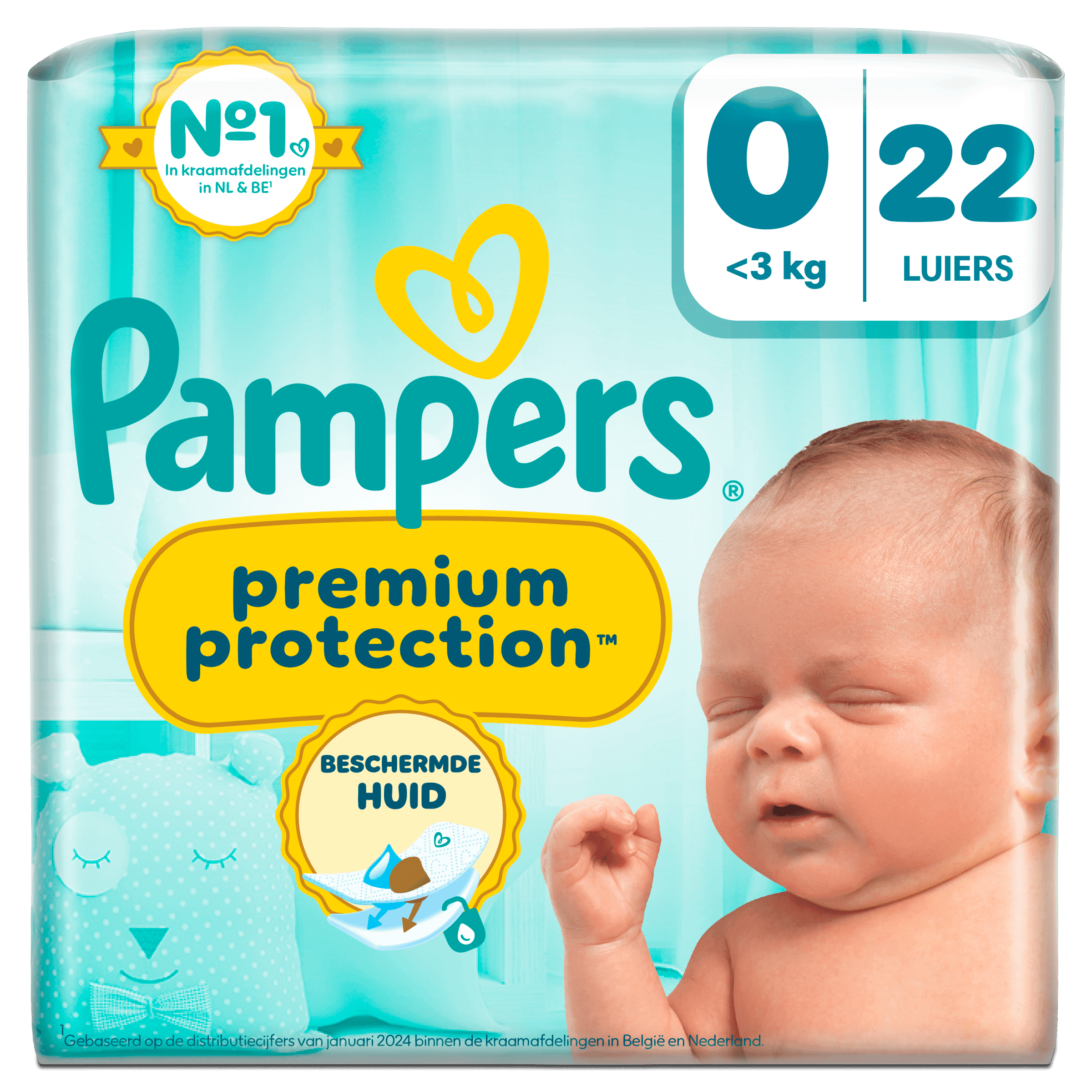 Pampers Premium protection maat 0