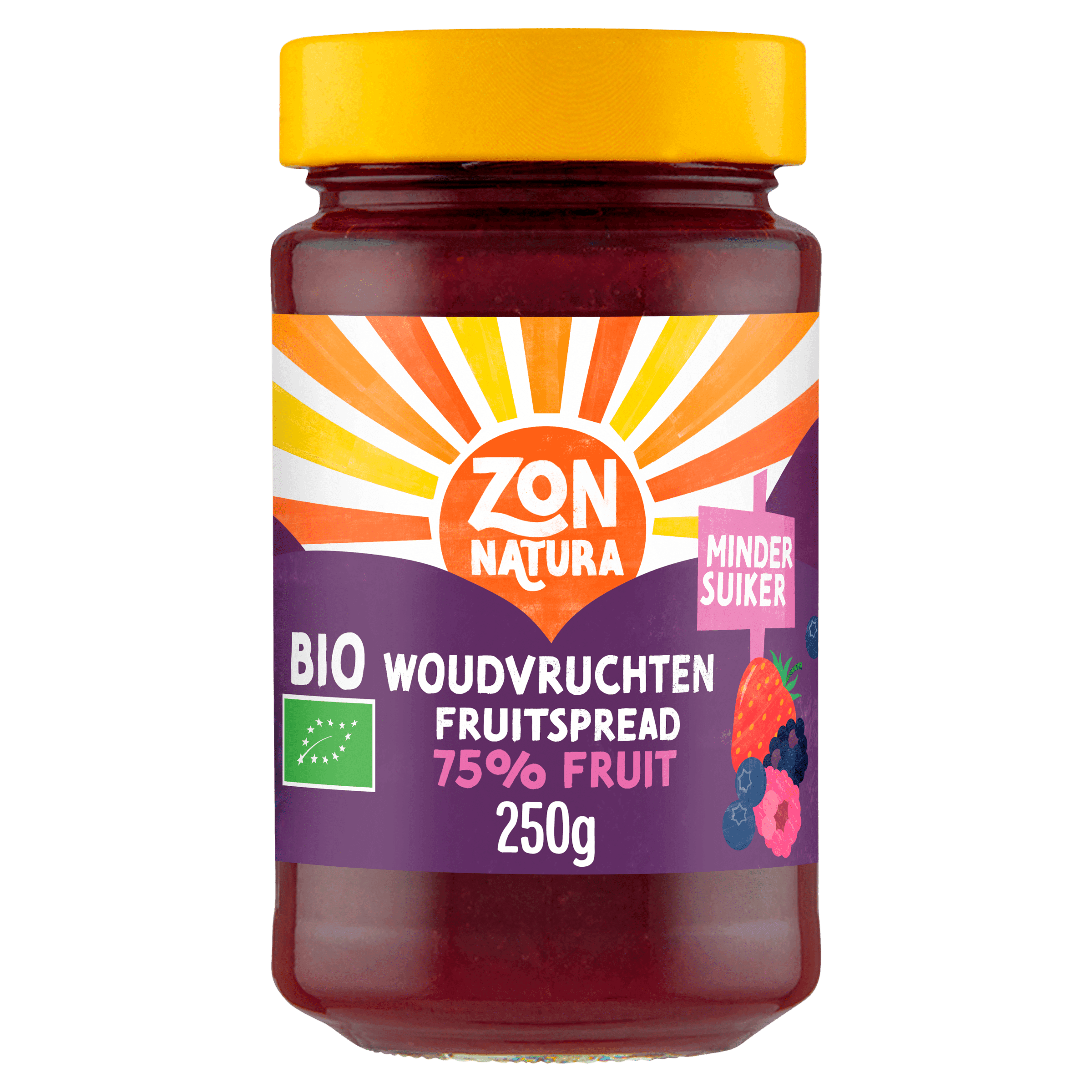 Zonnatura Fruitspread bosvruchten bio