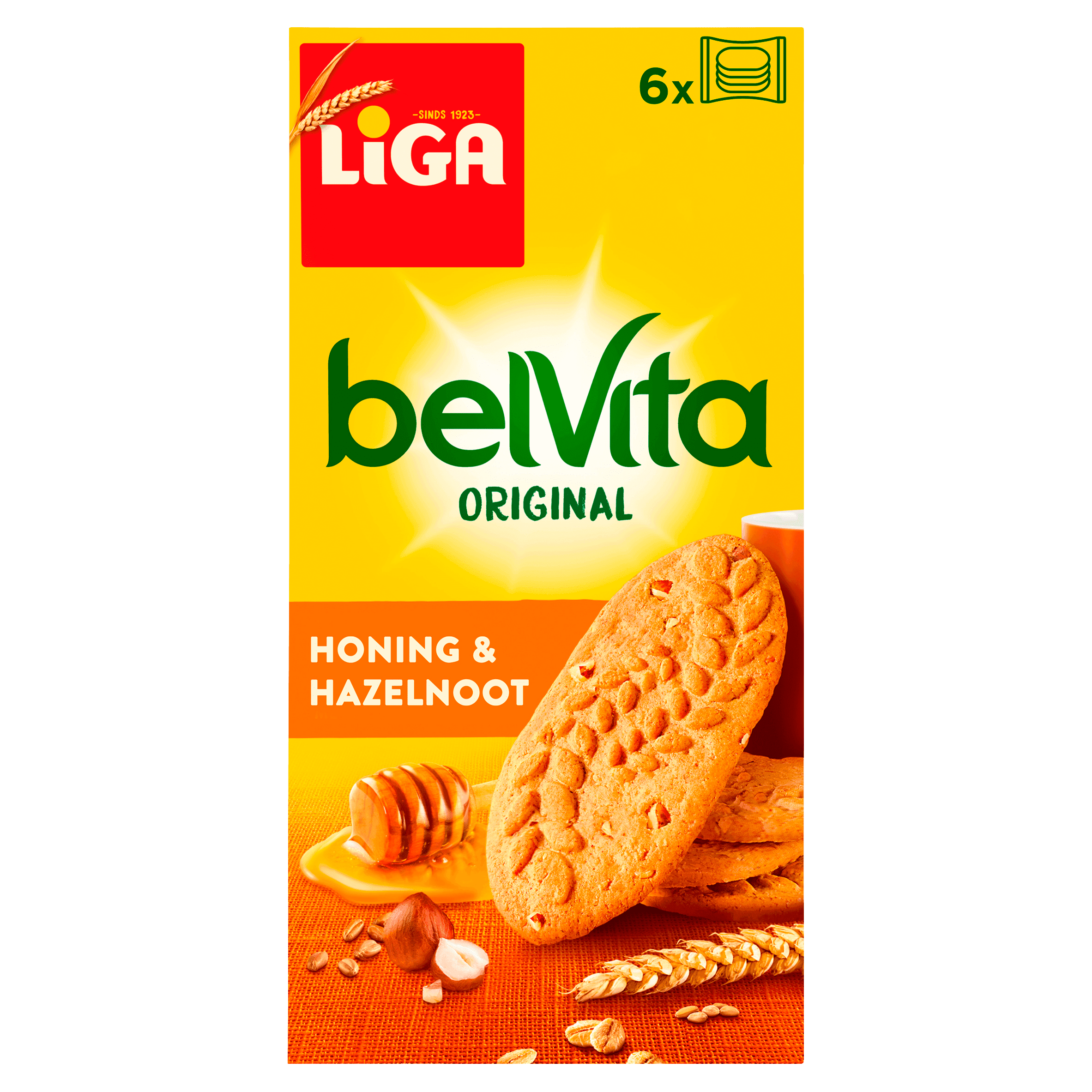 Liga Koekjes Honing & Hazelnoot