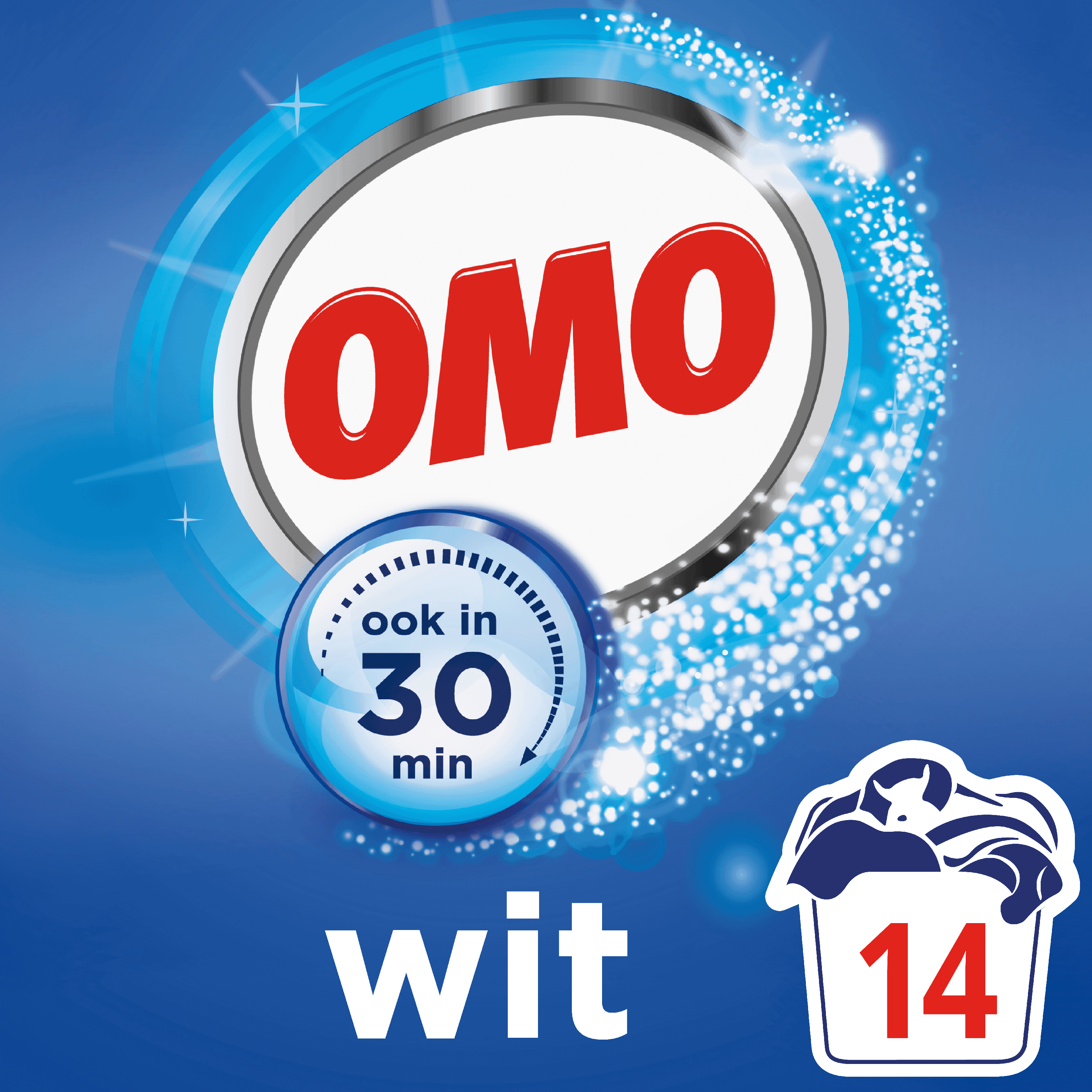 Omo Wasmiddel poeder wit