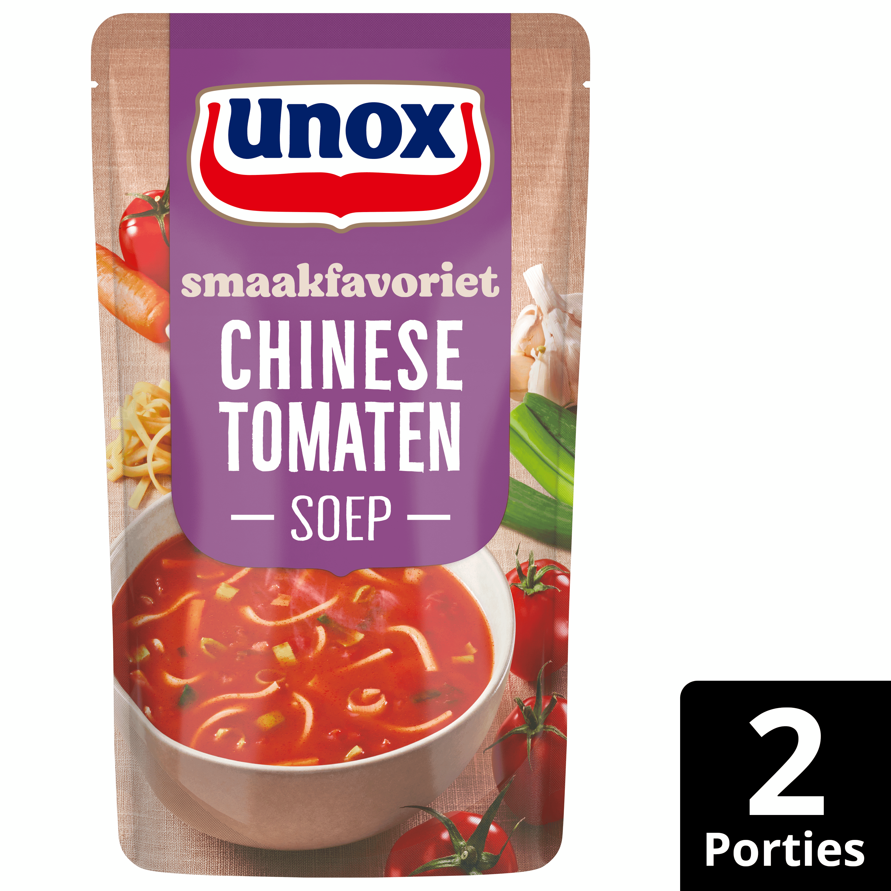 Unox Soep In Zak Chinese Tomatensoep