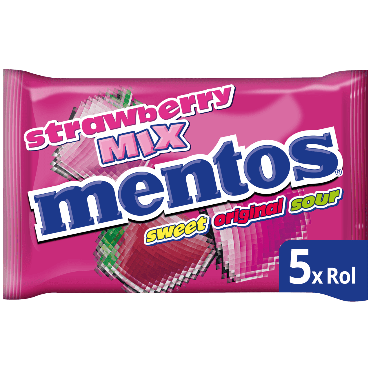 Mentos Strawberry 5-pack