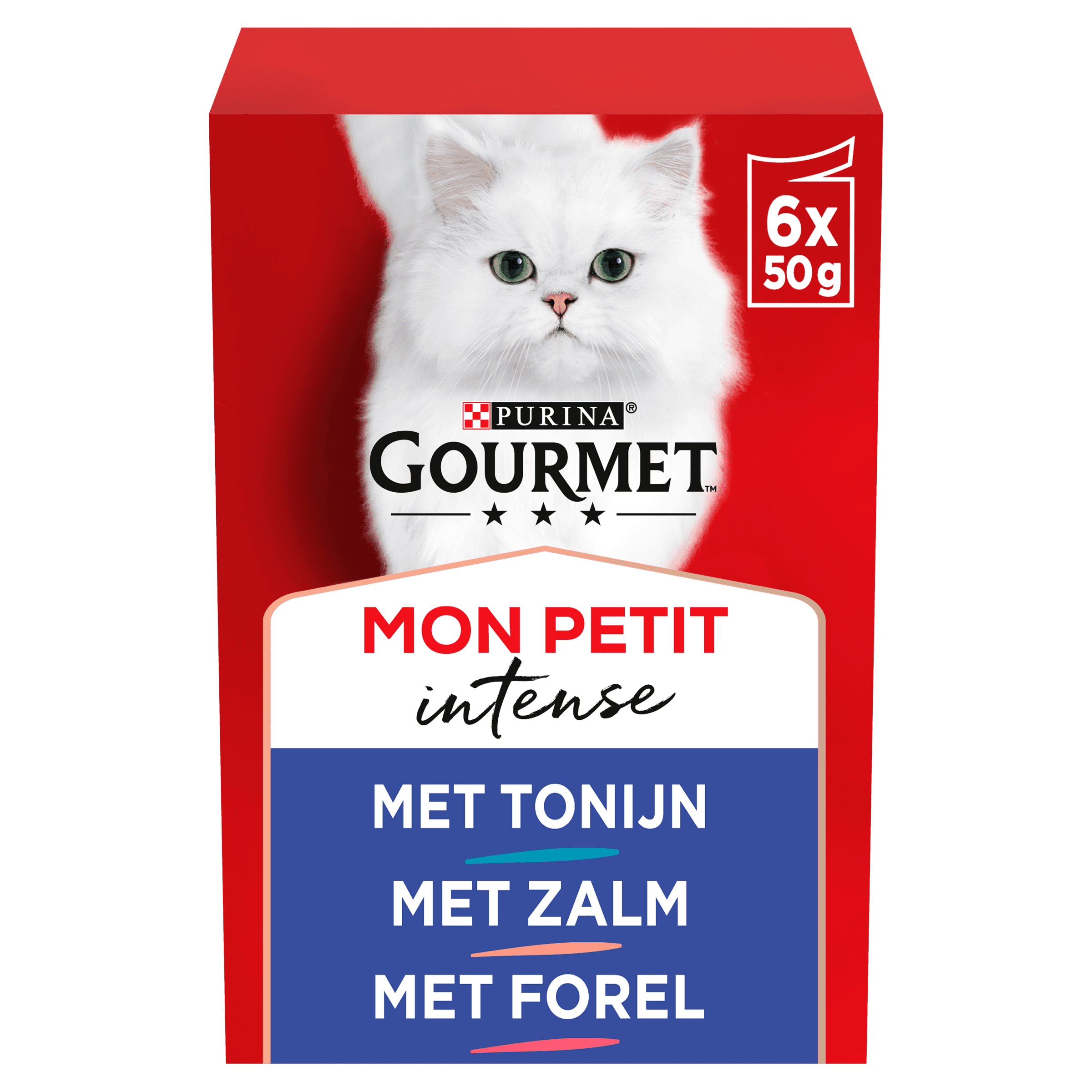 Gourmet Mon Petit Intense kattenvoer vis