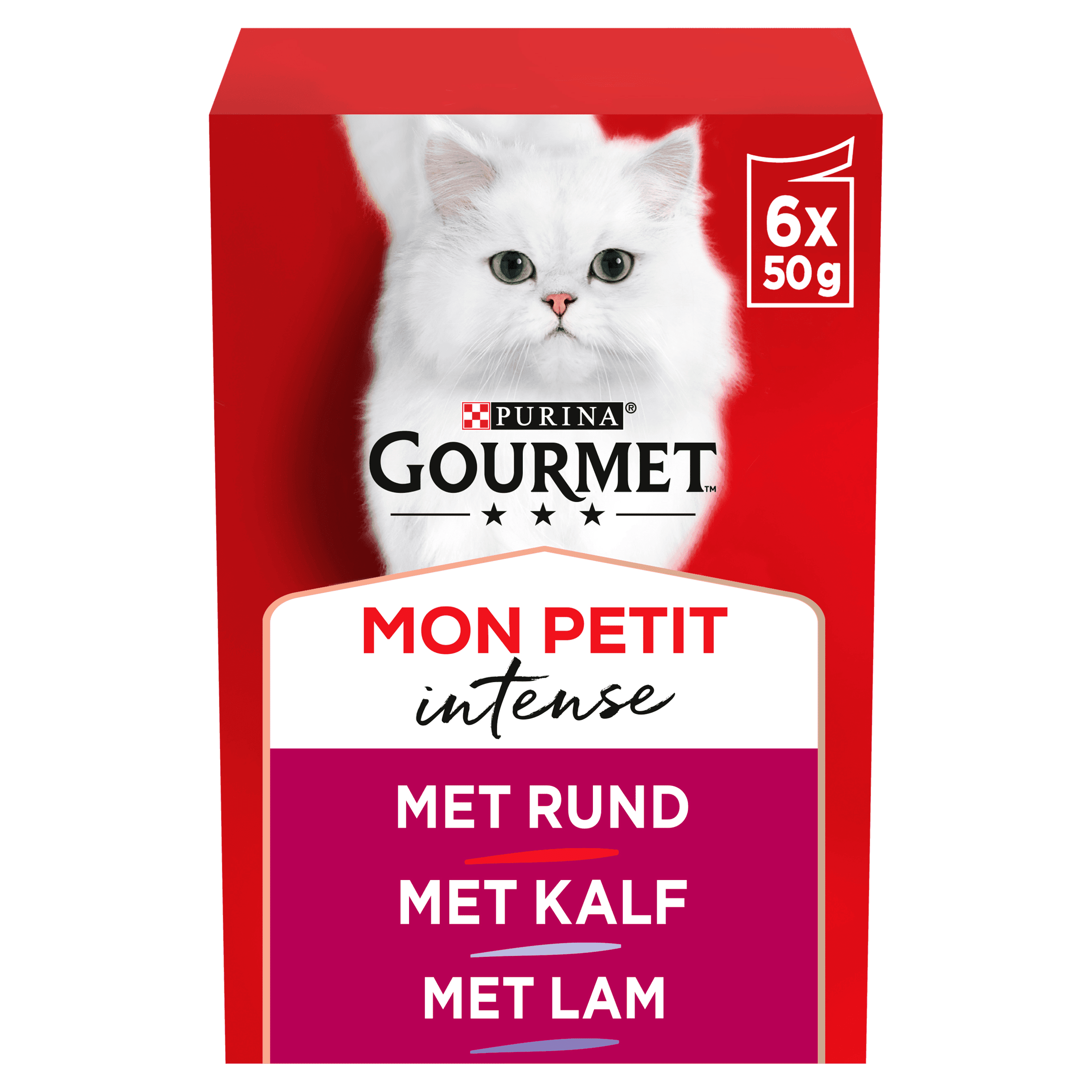 Gourmet Mon Petit Intense kattenvoer vlees