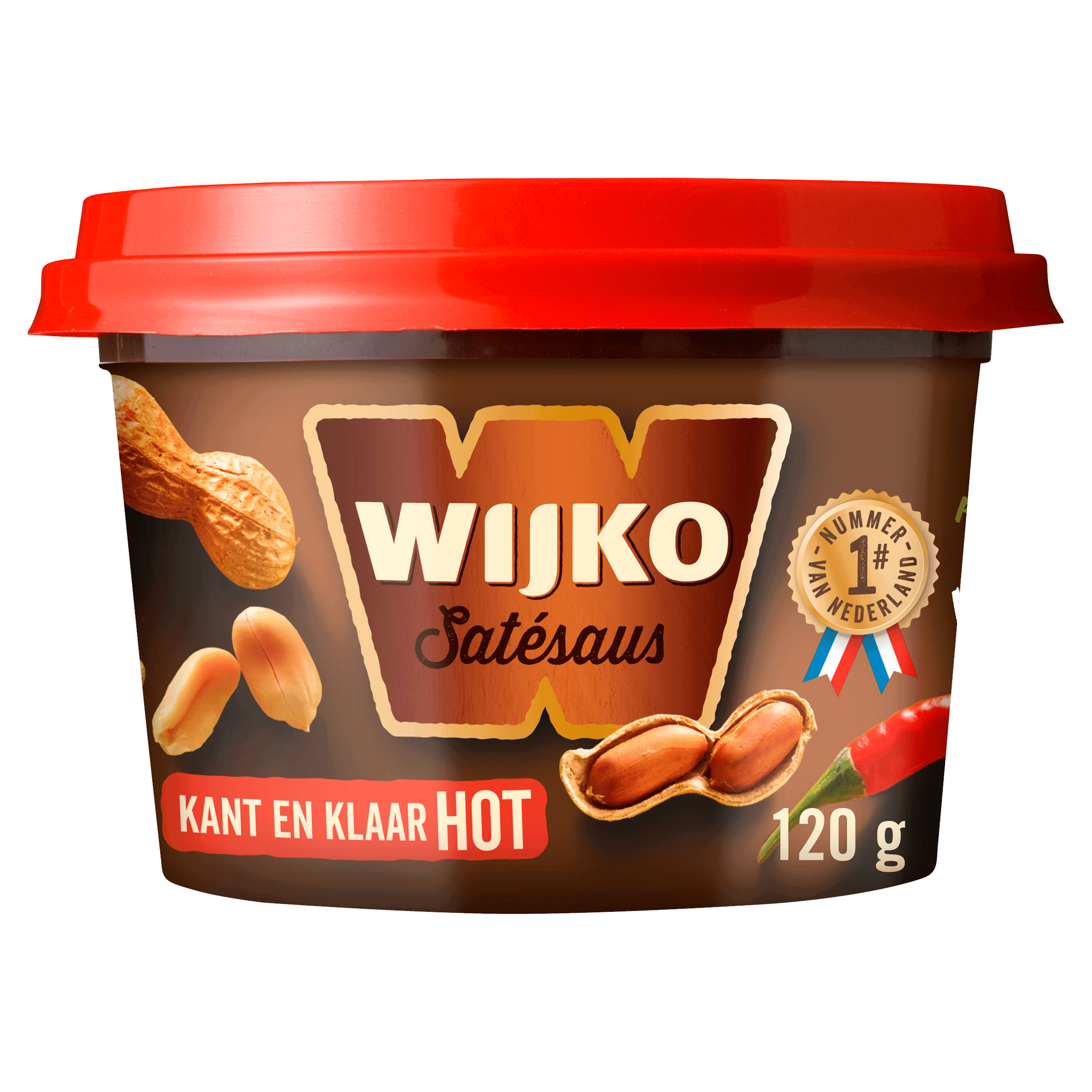 Wijko Satésaus hot kant en klaar
