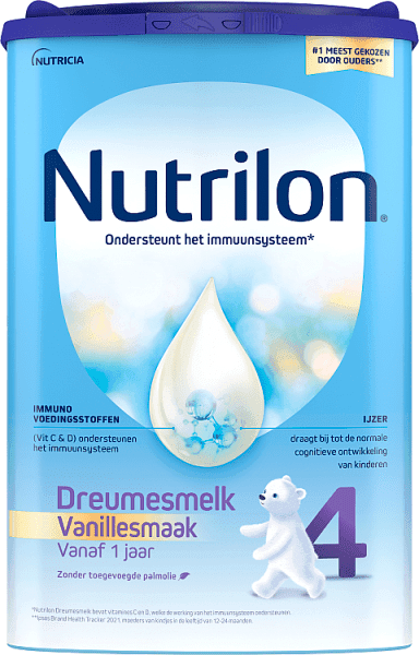 Nutrilon 4 Dreumesmelk Vanillesmaak 1+jr