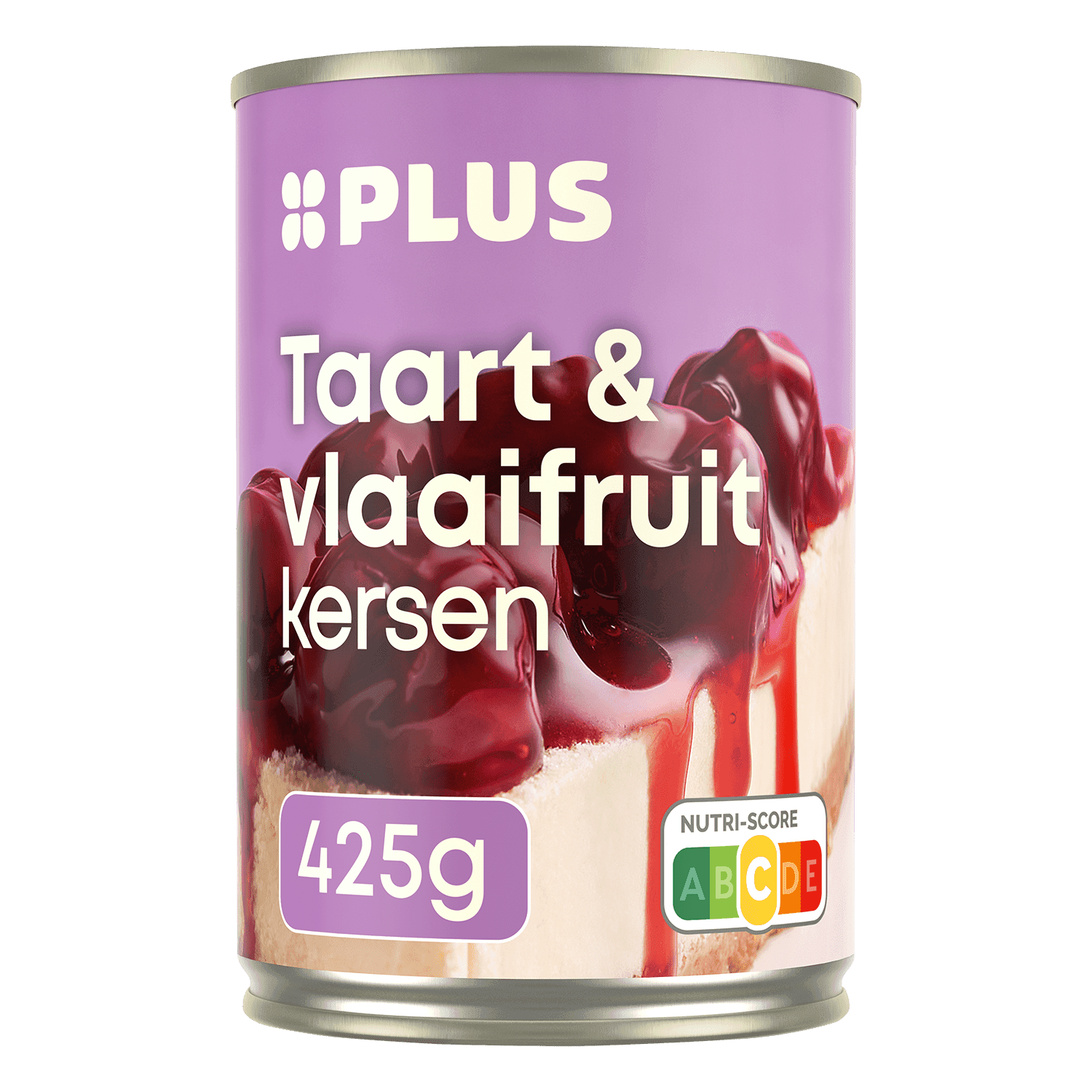 PLUS taart en vlaaifruit kersen