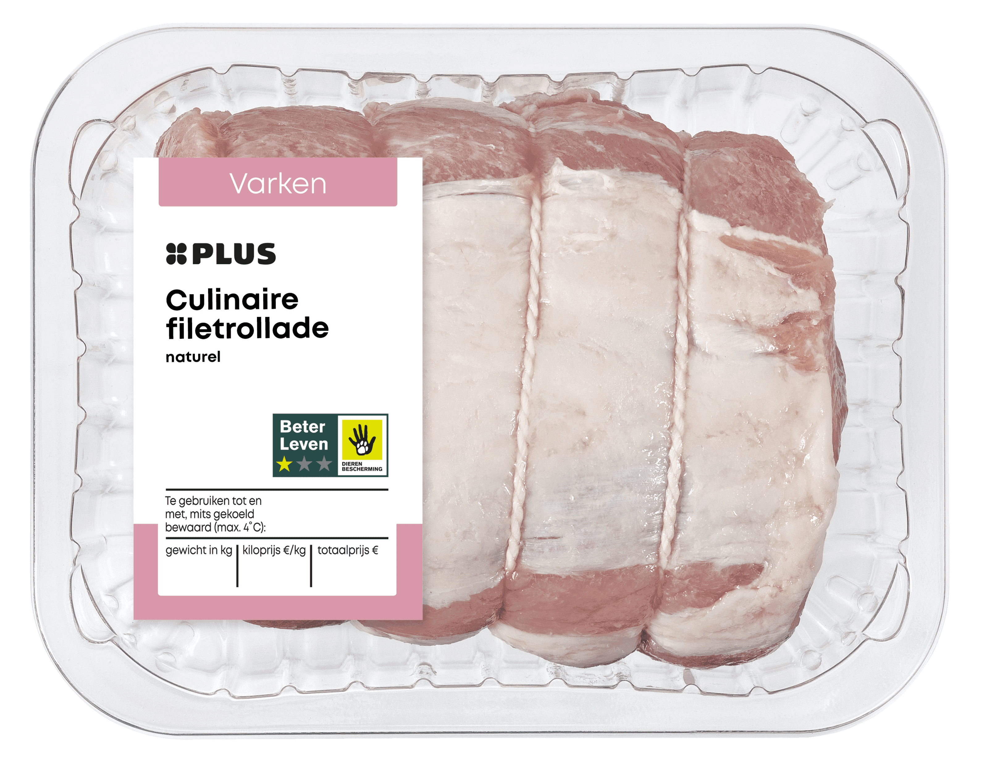 PLUS Culinaire filetrollade naturel