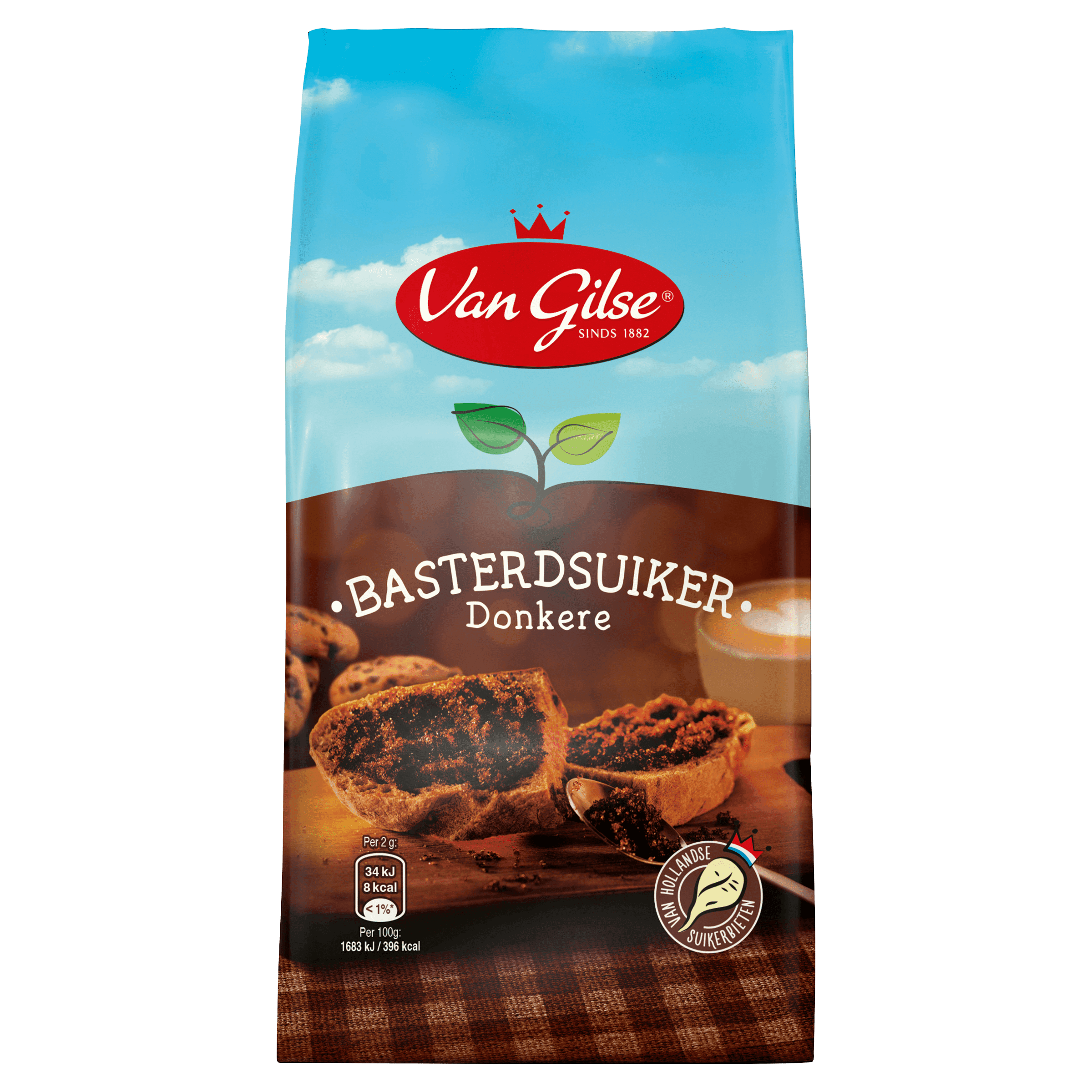 Van Gilse Basterdsuiker donker