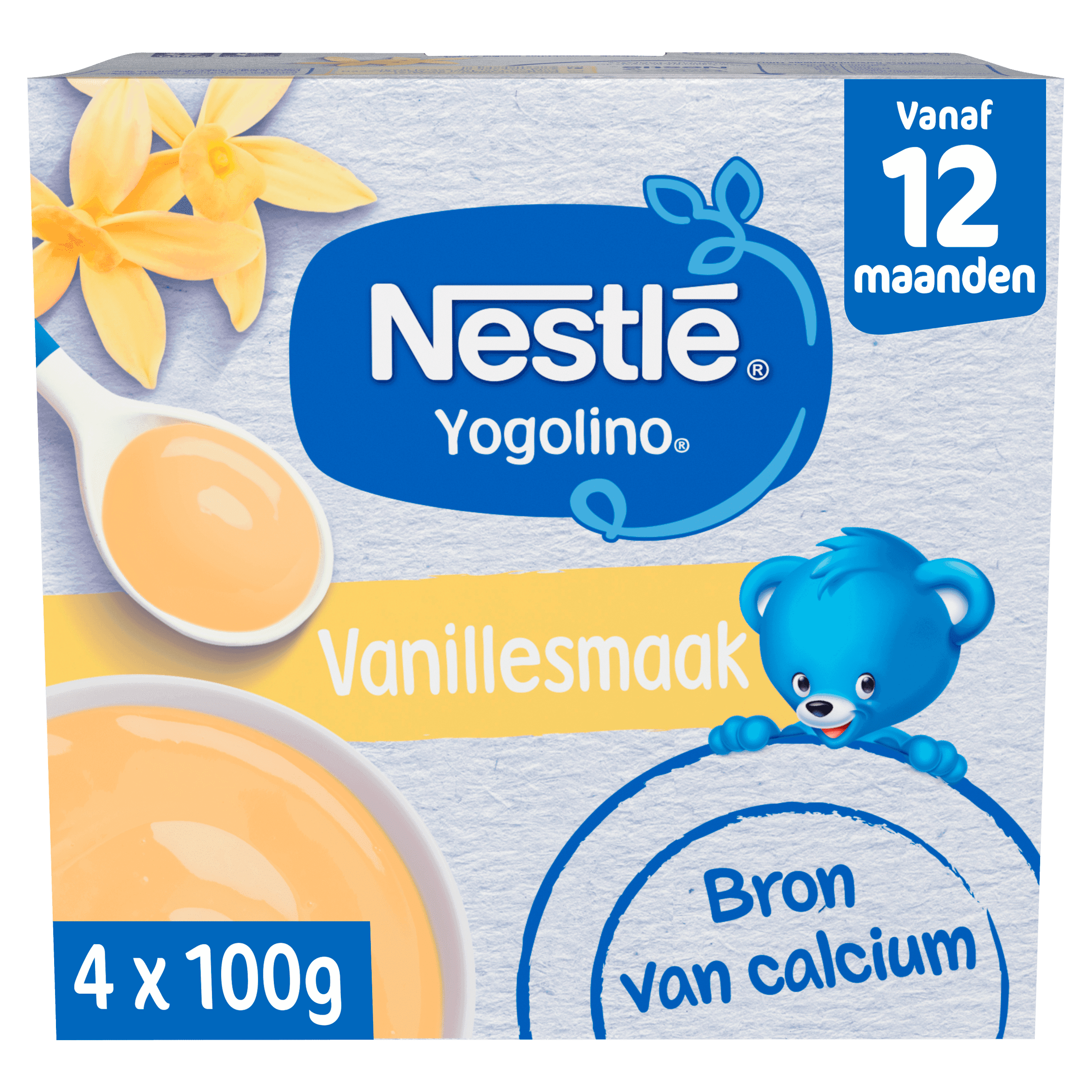 Nestlé 12+ Yogolino toetje vanille