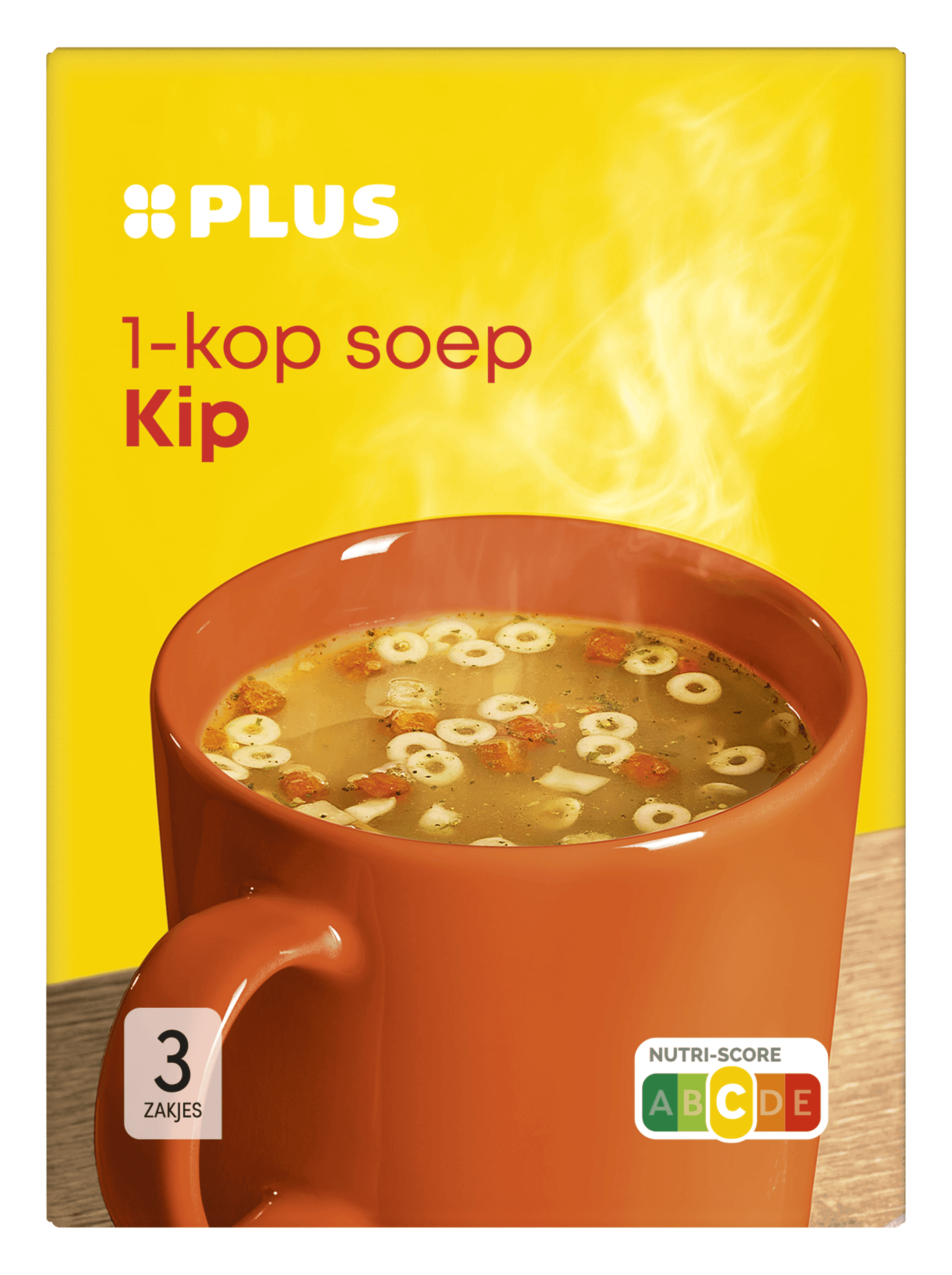 PLUS 1 kops soep Kip