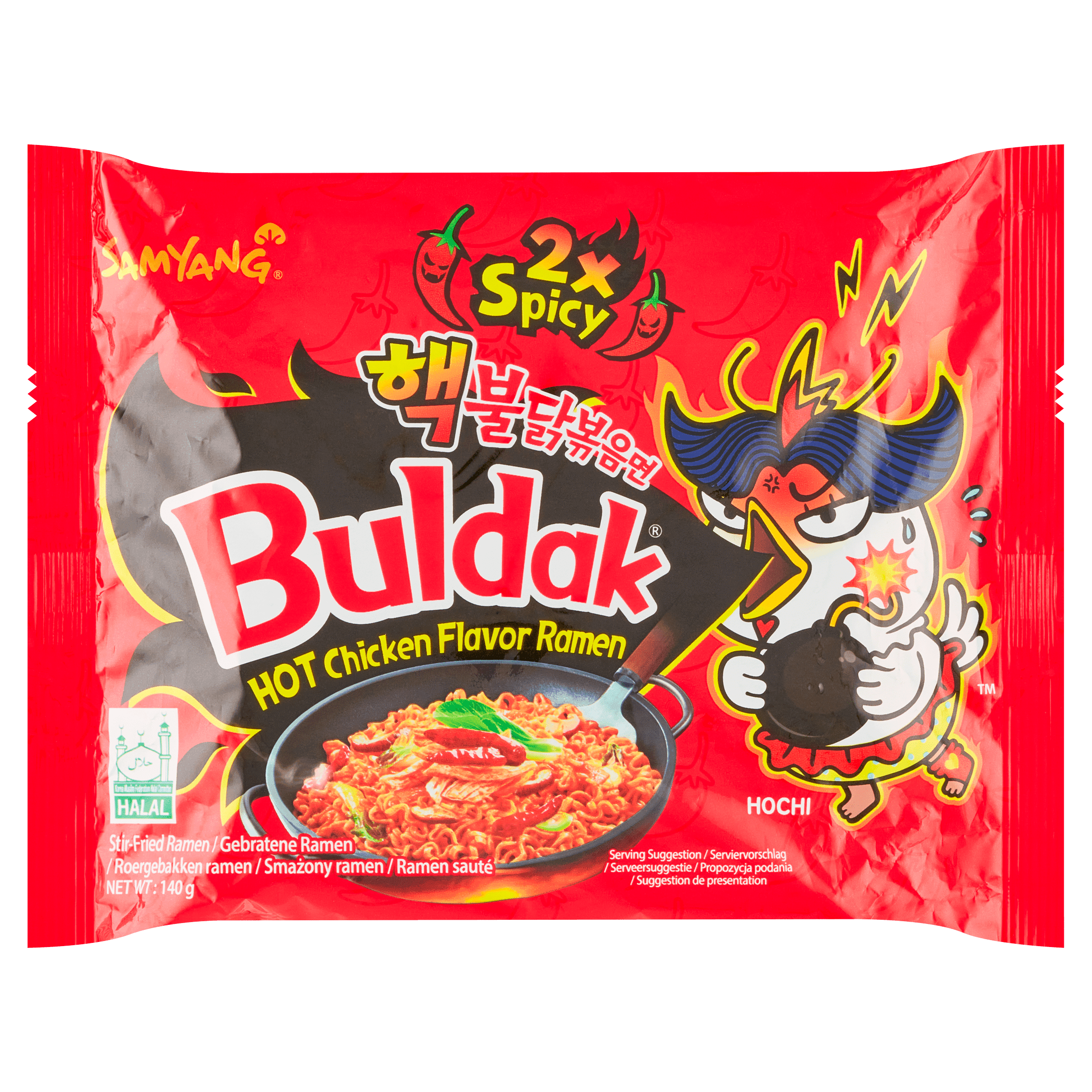 Samyang Extra pittige kip instant noedels