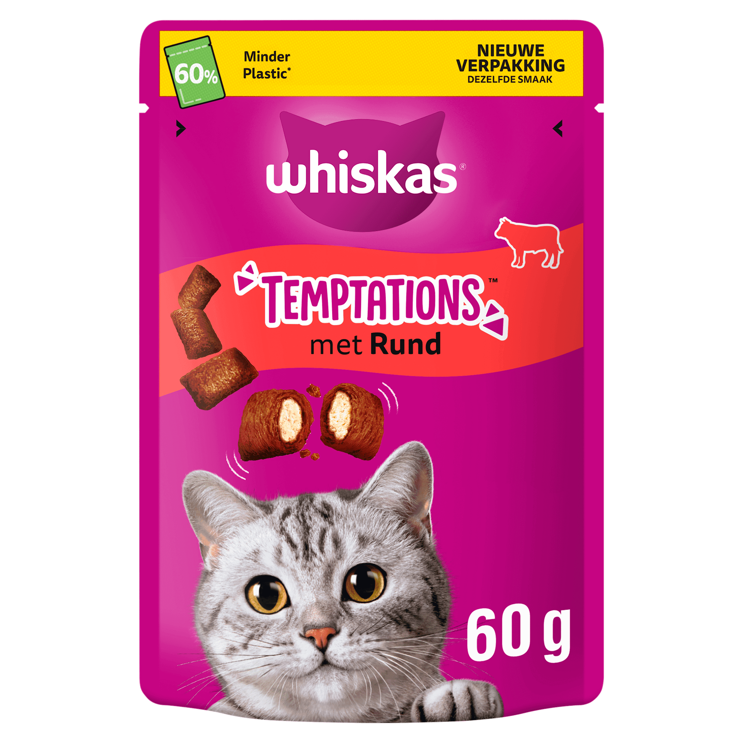 Whiskas temptations rund