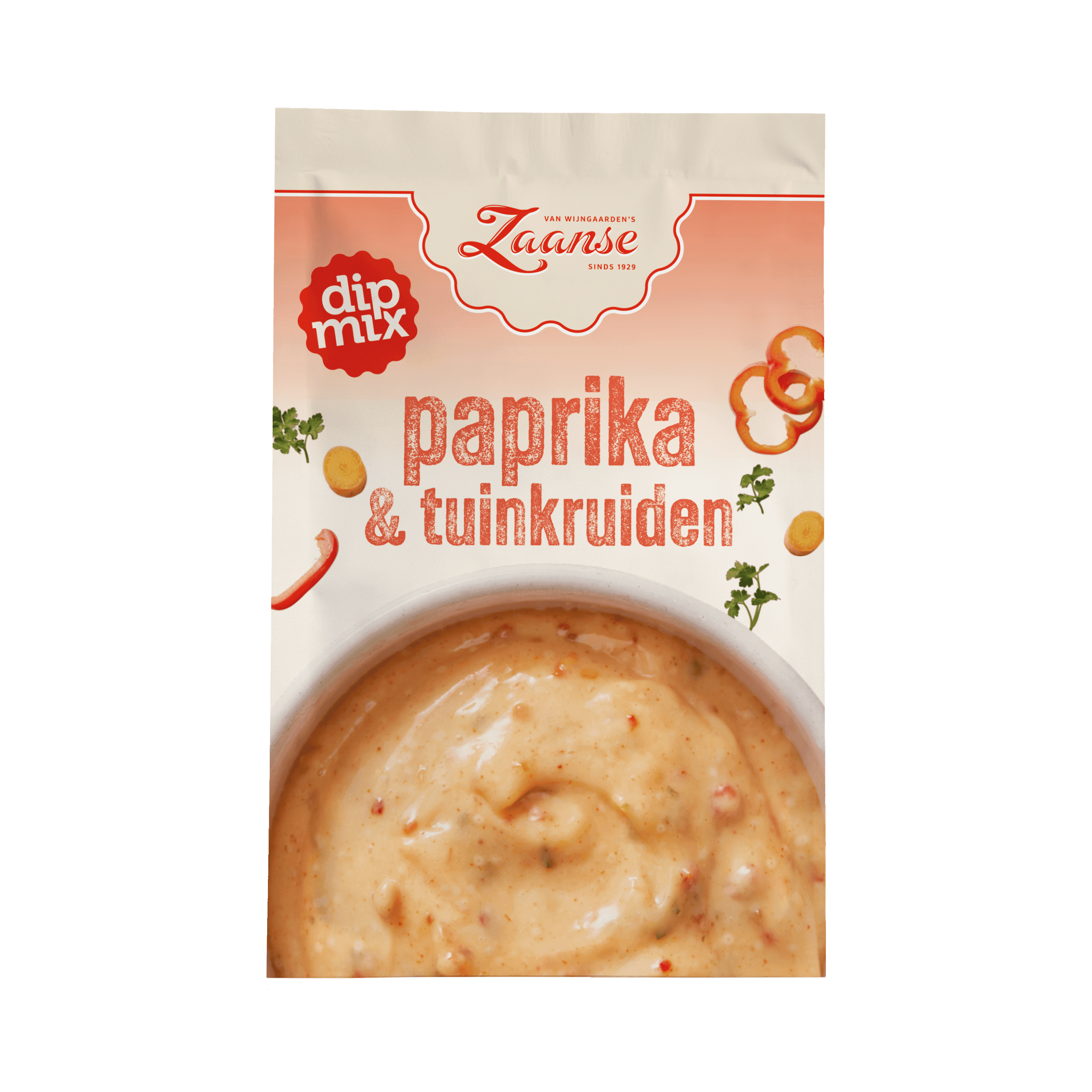 Zaanse Dipmix Paprika & Tuinkruiden